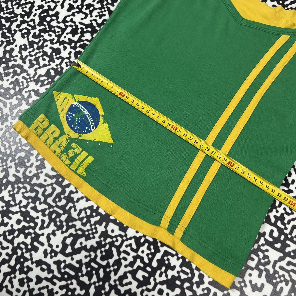 Vintage Vintage Y2K Brazil Retro Soccer Style Brasil Tank Top Casual Size M / US 6-8 / IT 42-44 - 10 Thumbnail