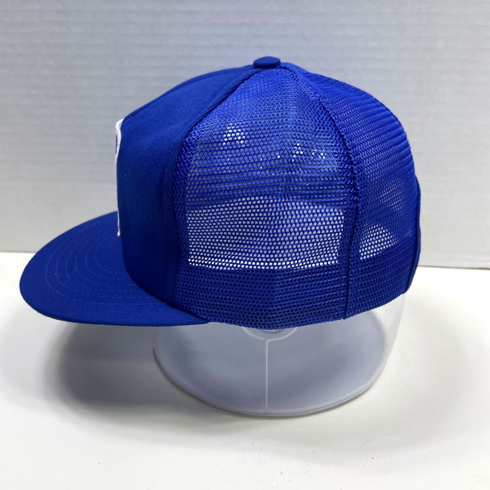 Vintage VINTAGE Swingster Trucker Hat One Size Blue USA 80s 90s Retro Classic Beer Motorcycle Cars Dad Adjustable Men Hat Size US M / EU 48-50 / 2 - 5 Thumbnail