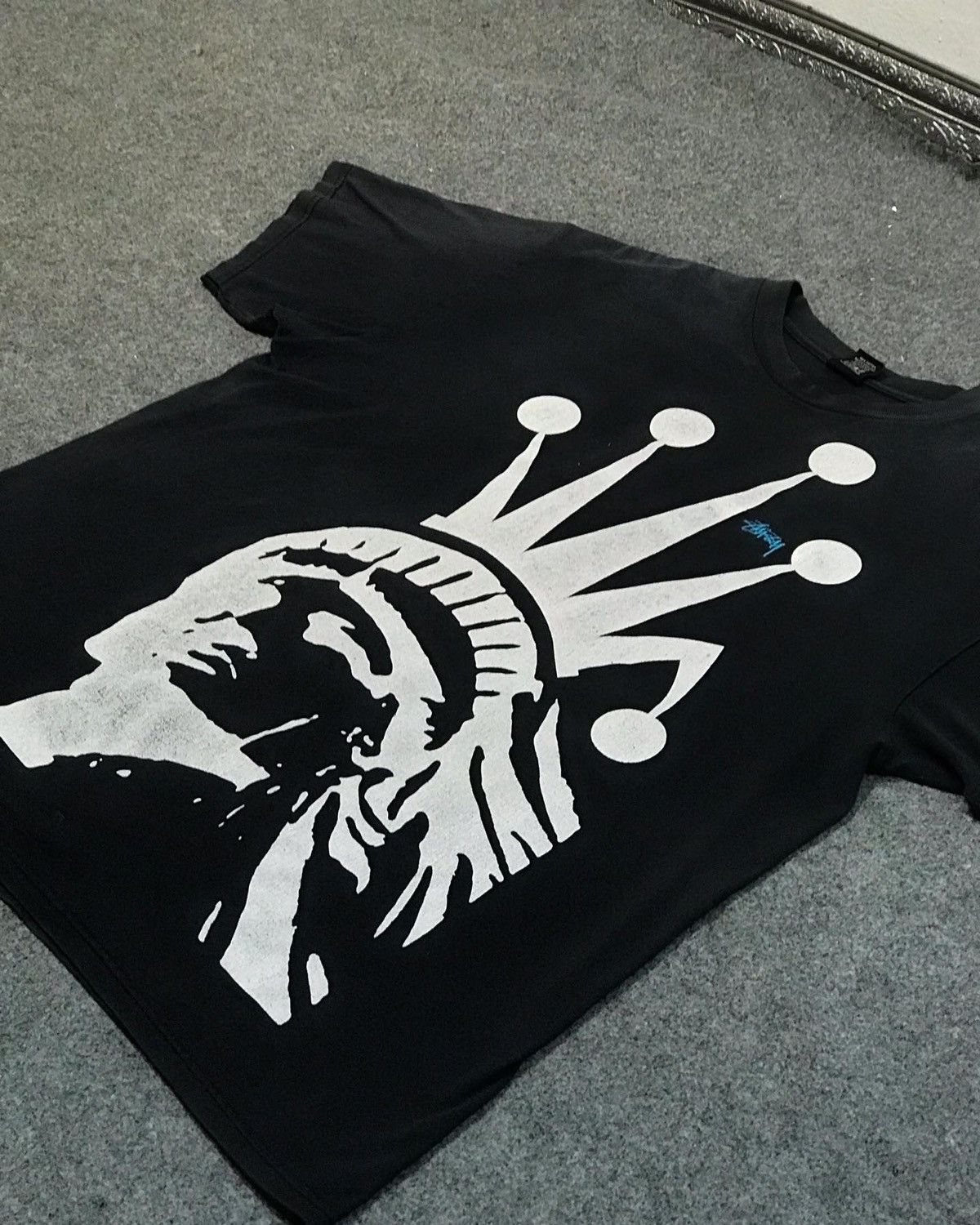 Stussy T-shirt STUSSY LIBERTY 90s Size US L / EU 52-54 / 3 - 3 Thumbnail