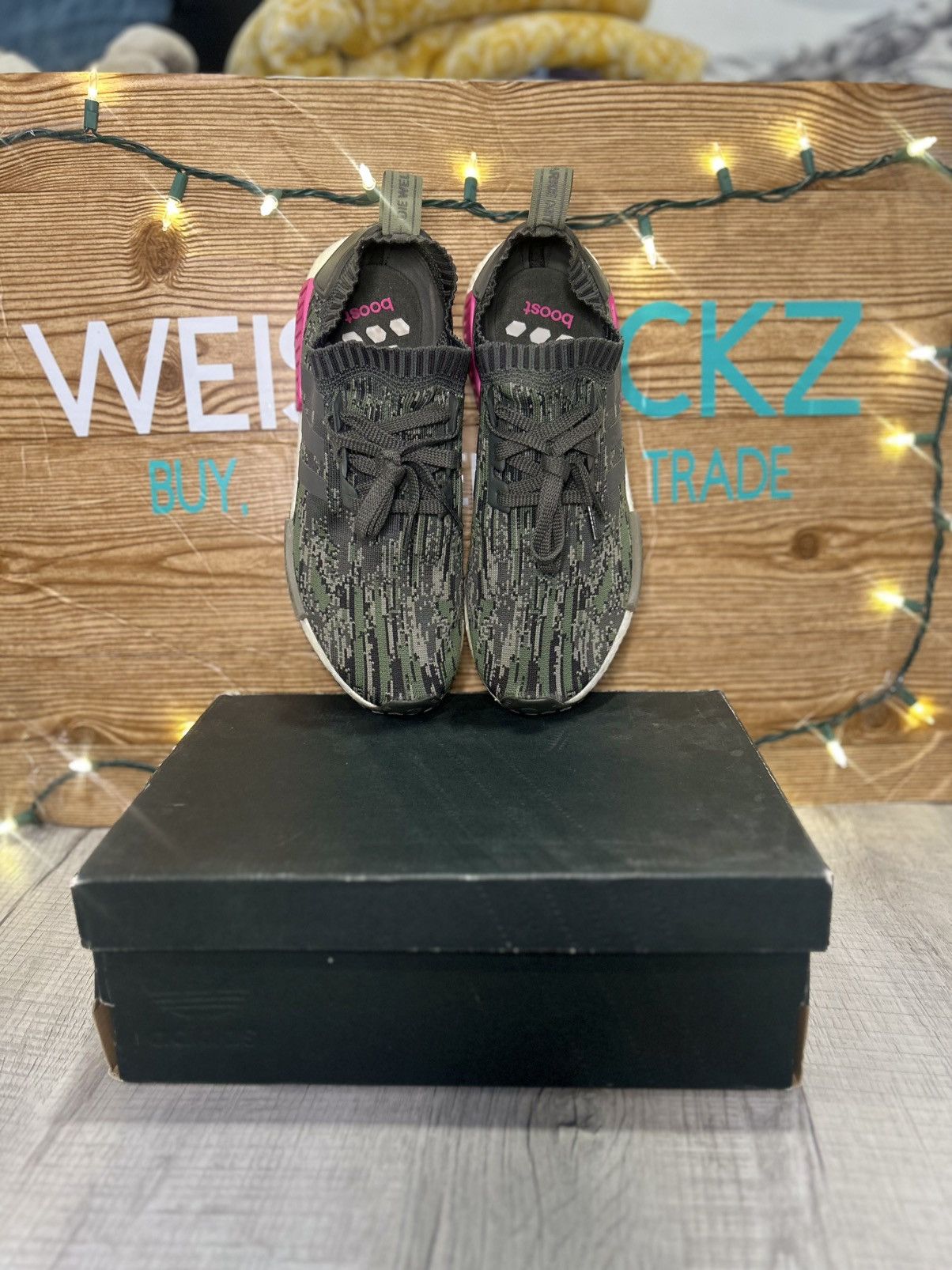 Adidas Adidas Nmd digital camo Size US 11 / EU 44 - 5 Thumbnail