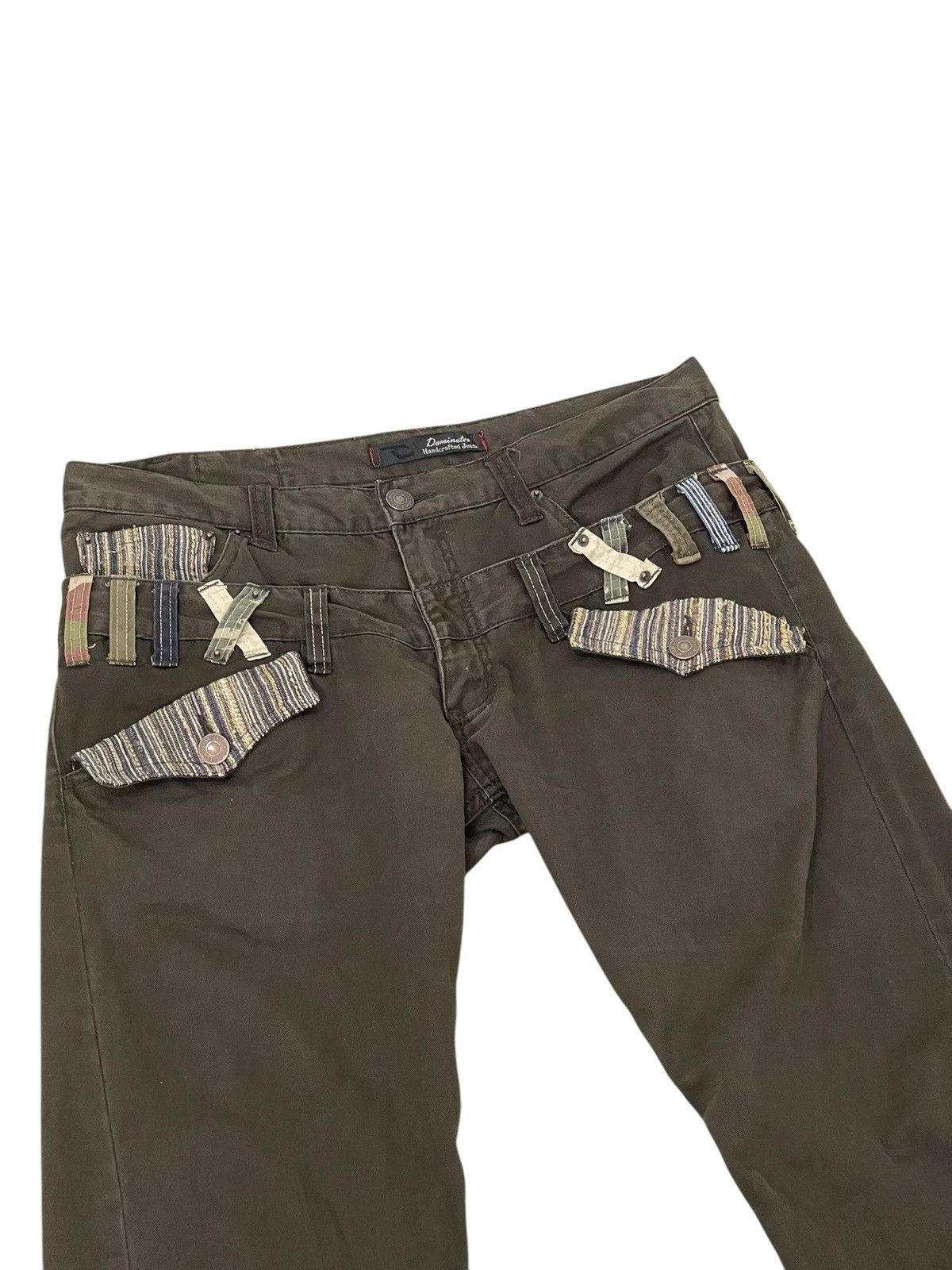 Japanese Brand Double Waist Jeans Dominate Regular 7🟦 Size US 34 / EU 50 - 12 Thumbnail