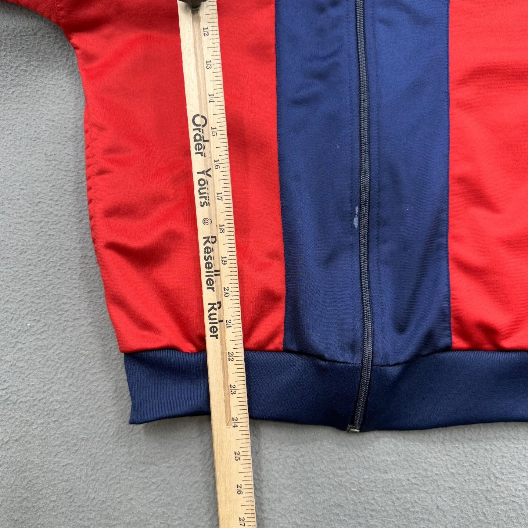 Nike Nike Track Jacket Mens M Navy Blue Red White Colorblock Full Zip Swoosh Size US M / EU 48-50 / 2 - 7 Thumbnail