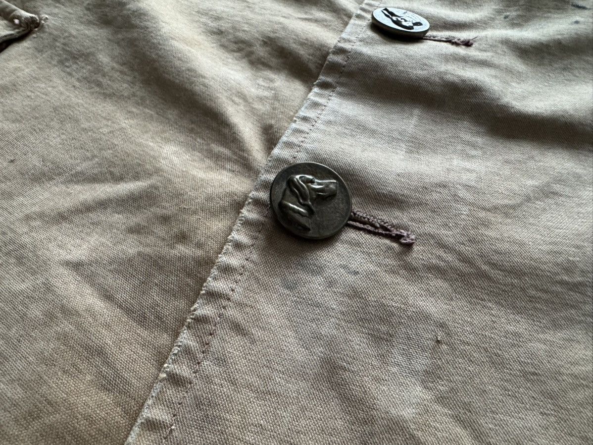 Vintage Vintage 40s French Adolphe Lafont Canvas Hunting jacket Size US L / EU 52-54 / 3 - 5 Thumbnail
