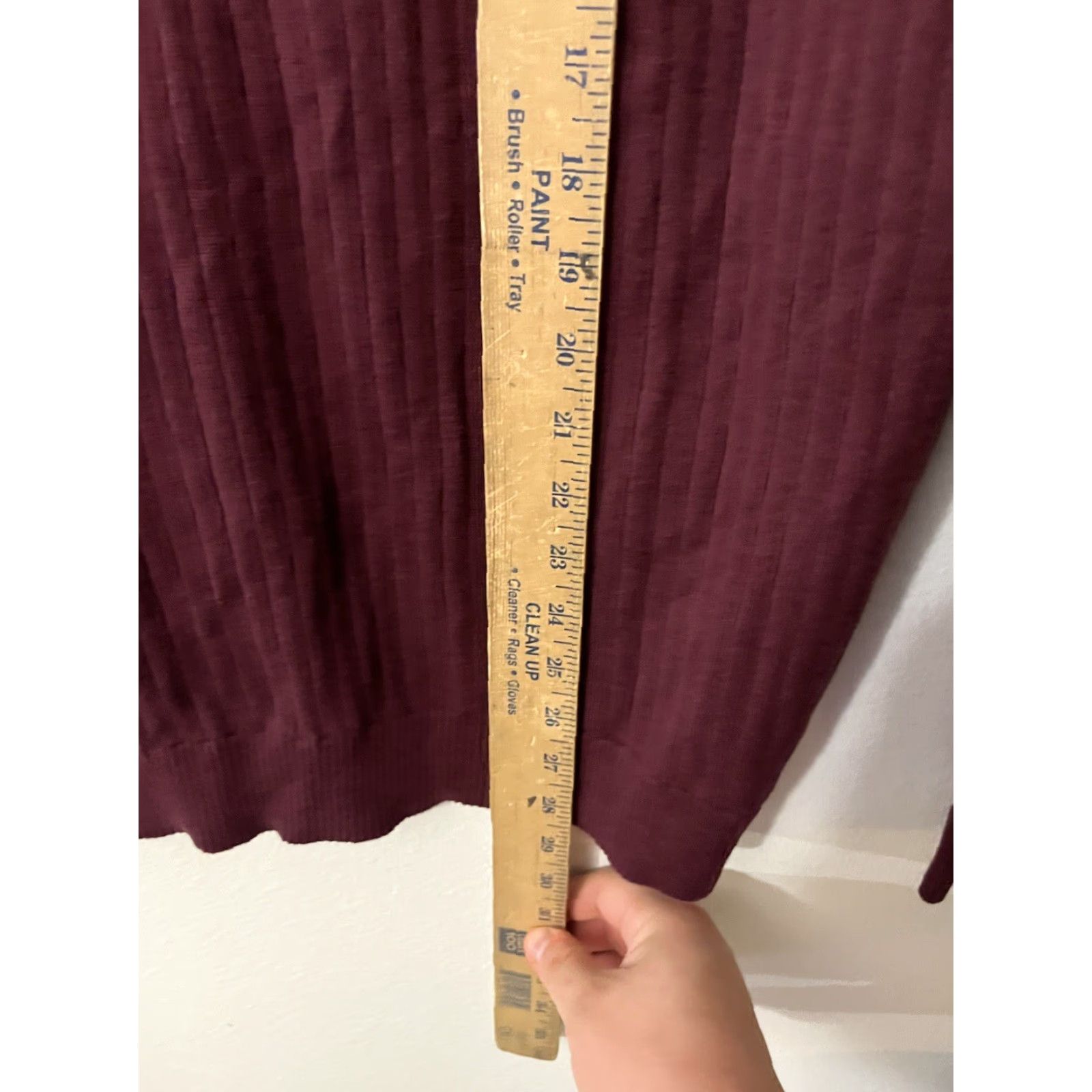 Alfani Alfani Mens Full Zip Sweater Large Burgundy Mock Neck Pockets Duck/Smart Casual Style Mens Only Size US L / EU 52-54 / 3 - 4 Thumbnail