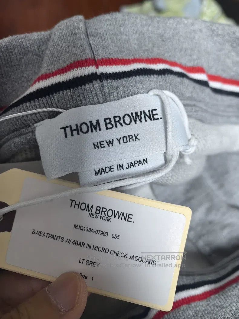 Thom Browne Thom Browne size 1 Gingham Sweatpants Size US 29 - 2 Thumbnail