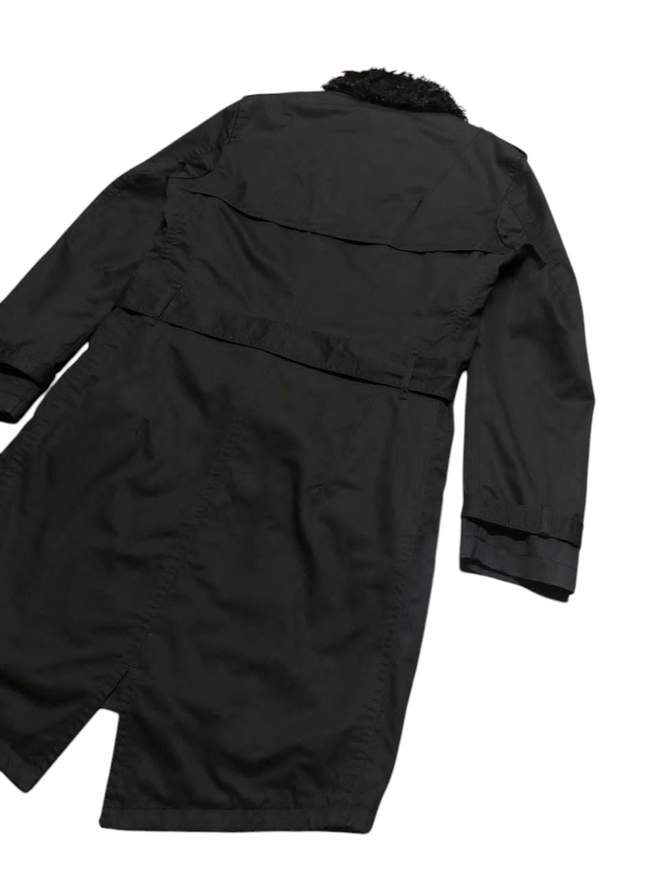 Neil Barrett Black Barrett By Neil Barrett Double Breasted Belted Size US M / EU 48-50 / 2 - 10 Thumbnail