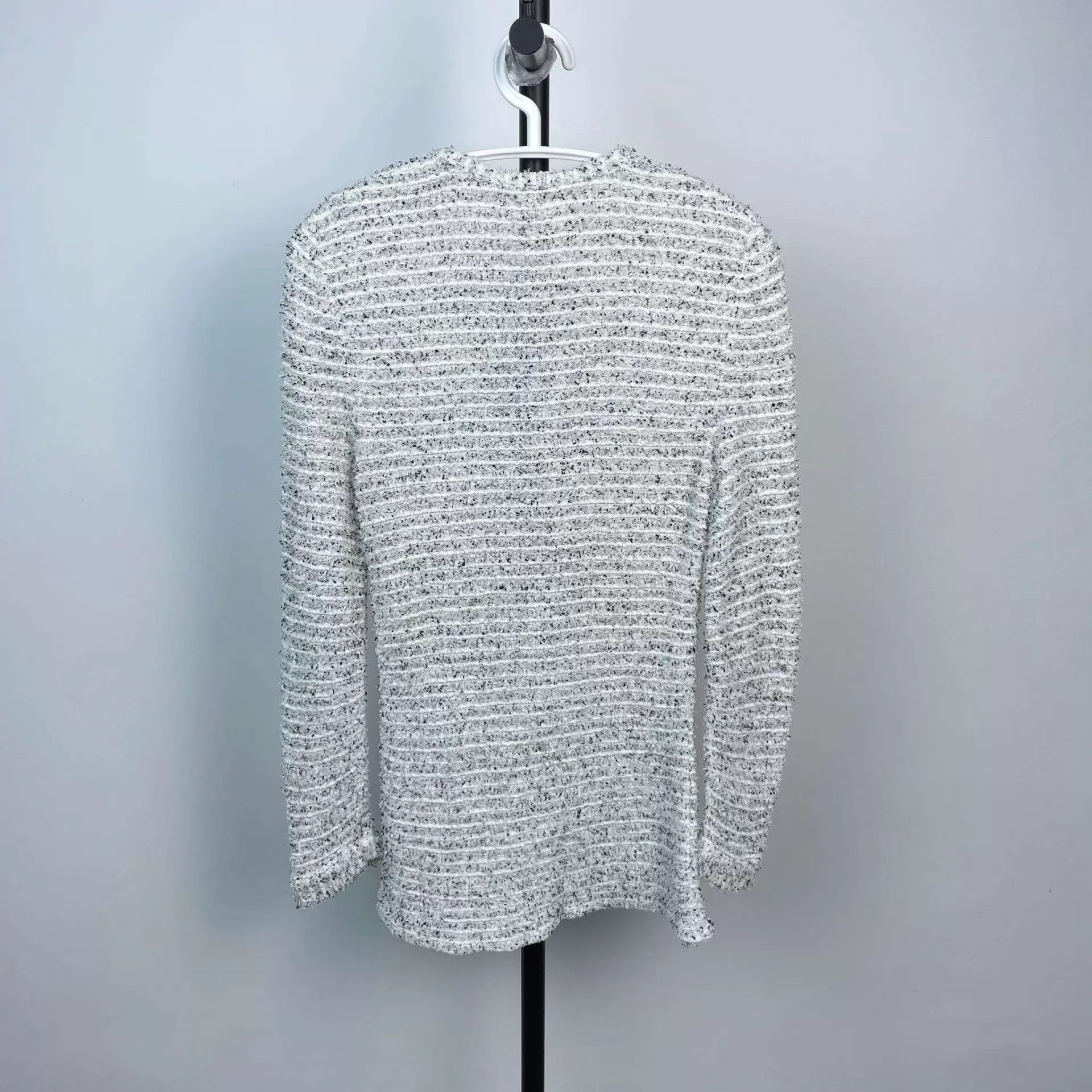 Chanel Chanel tweed tee white 38 95 New Size S / US 4 / IT 40 - 2 Thumbnail