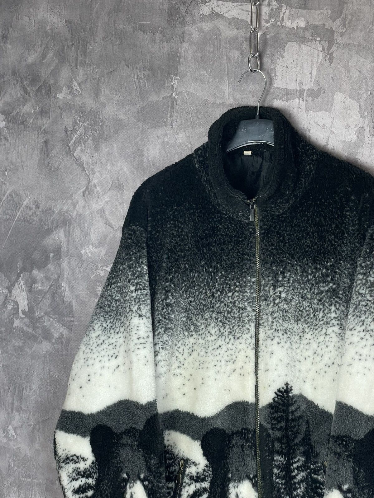 Vintage Vintage Polar Bear Full Zip Fleece Jacket Made in USA Size US L / EU 52-54 / 3 - 4 Thumbnail