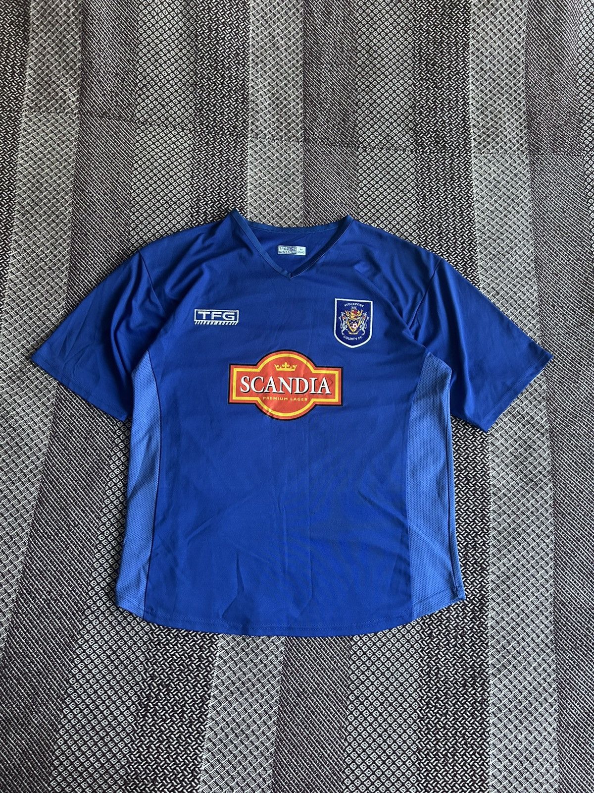 Vintage Vintage Stockport Country #21 Football Jersey TFG Sportswear Size US M / EU 48-50 / 2 - 1 Thumbnail