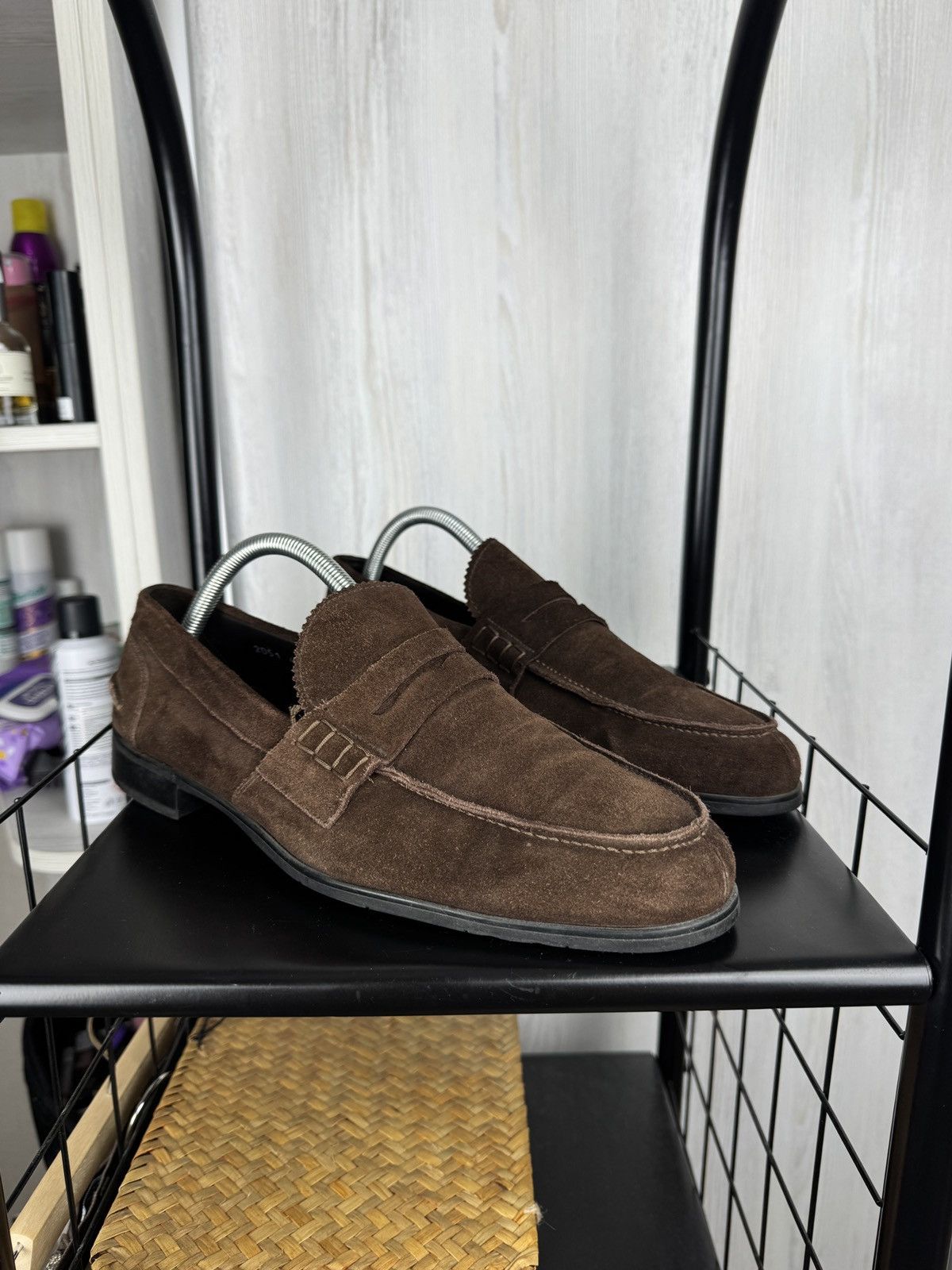 Doucal's Doucal’s brown suede penny loafers made in Italy size 41 Size US 8 / EU 41 - 4 Thumbnail