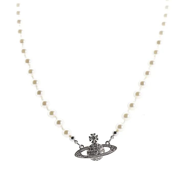Vivienne Westwood Vivienne Westwood Mini Bas Relief Choker Necklace 0079 Size ONE SIZE - 1 Thumbnail