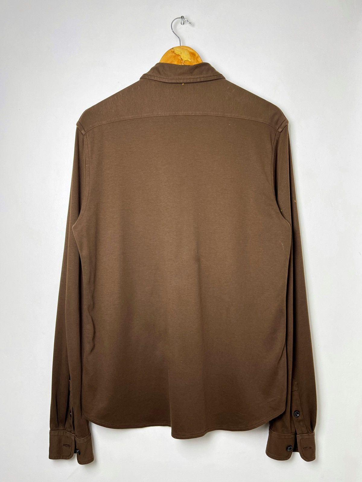 Ralph Lauren Black Label Military Cotton Polo Long Sleeves Size US M / EU 48-50 / 2 - 2 Thumbnail