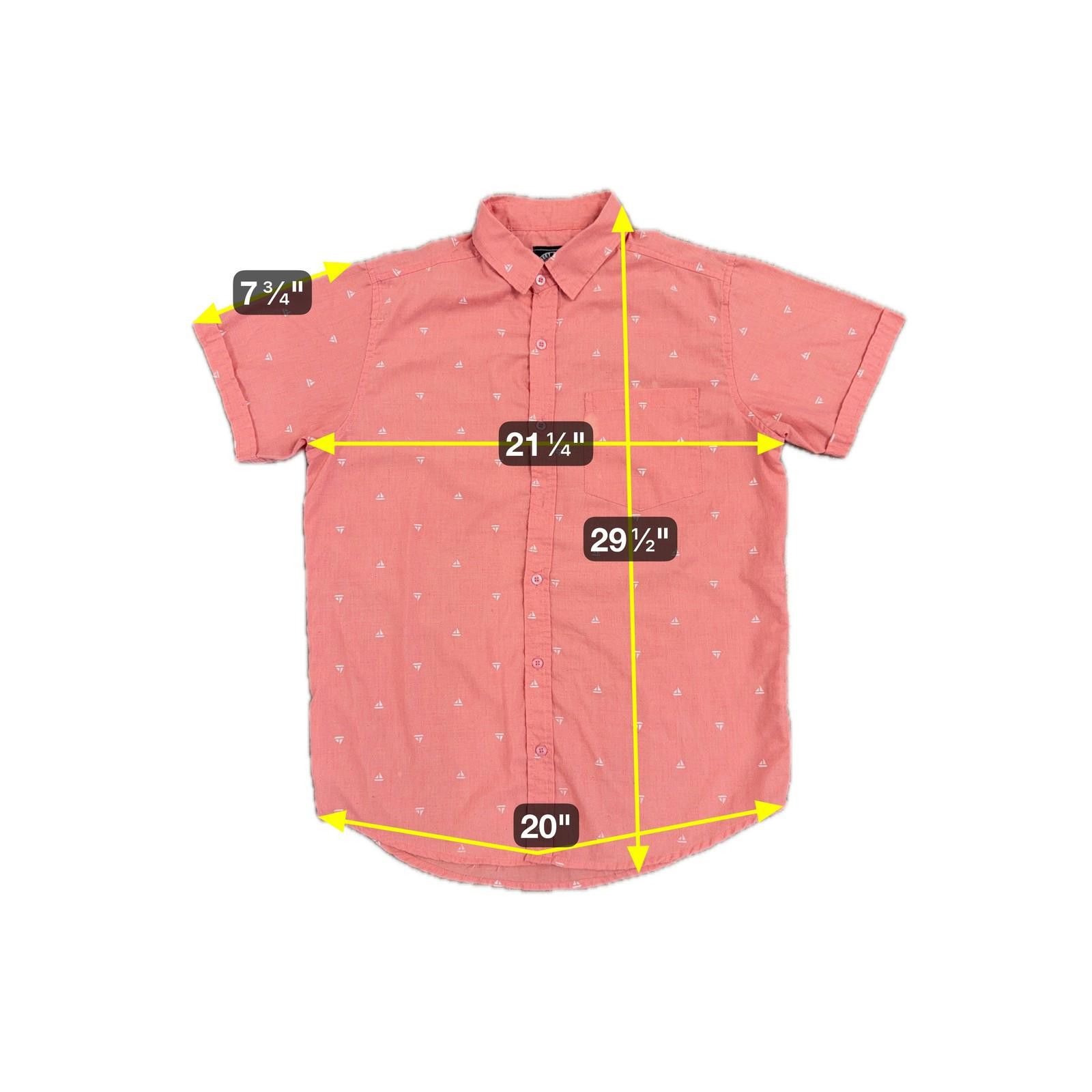 Designer Street Rules Shirt Mens M Short Sleeve Button Up Geometric Size US M / EU 48-50 / 2 - 5 Thumbnail