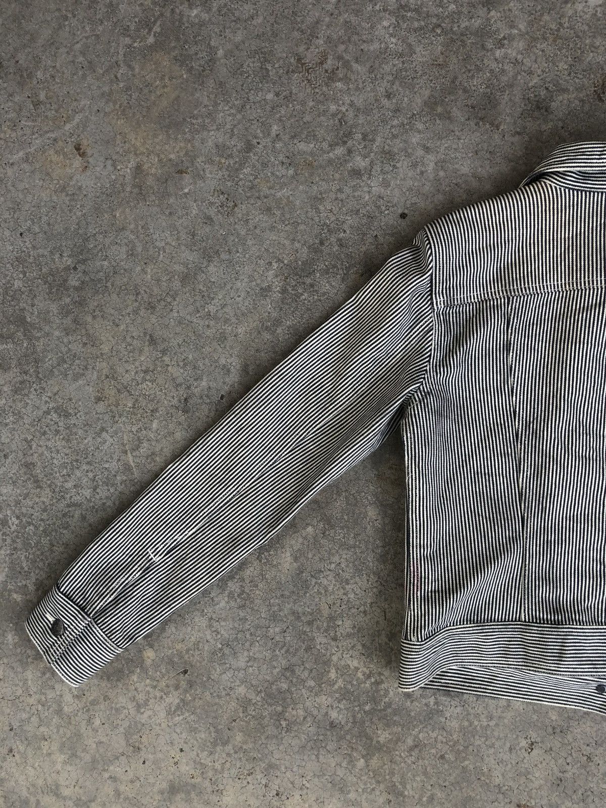 Lauren Ralph Lauren LRL Ralph Lauren Hickory Stripe Denim Jacket Size US S / EU 44-46 / 1 - 12 Thumbnail