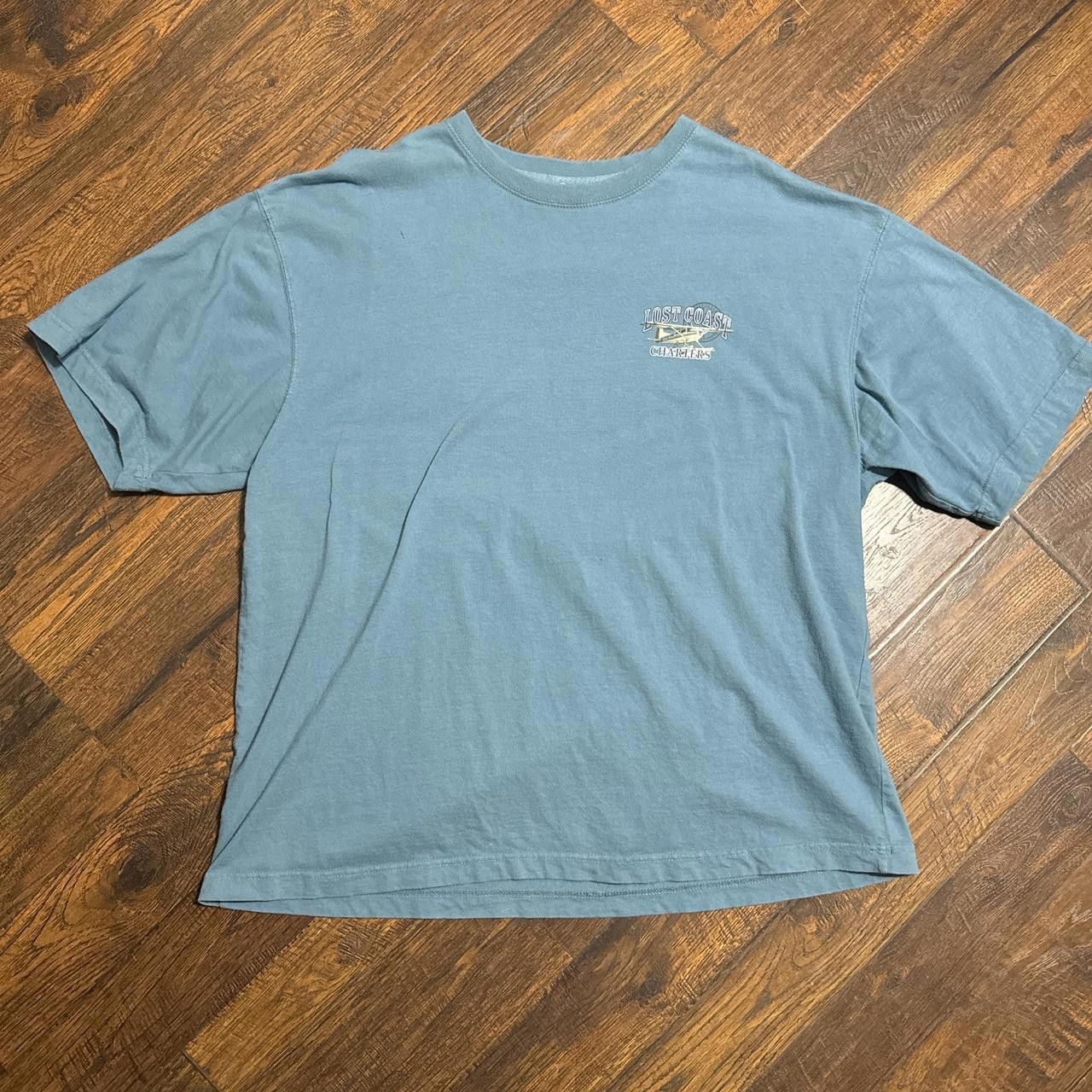 Designer Mens Vintage 2000s fishing tee Size US XXL / EU 58 / 5 - 2 Thumbnail