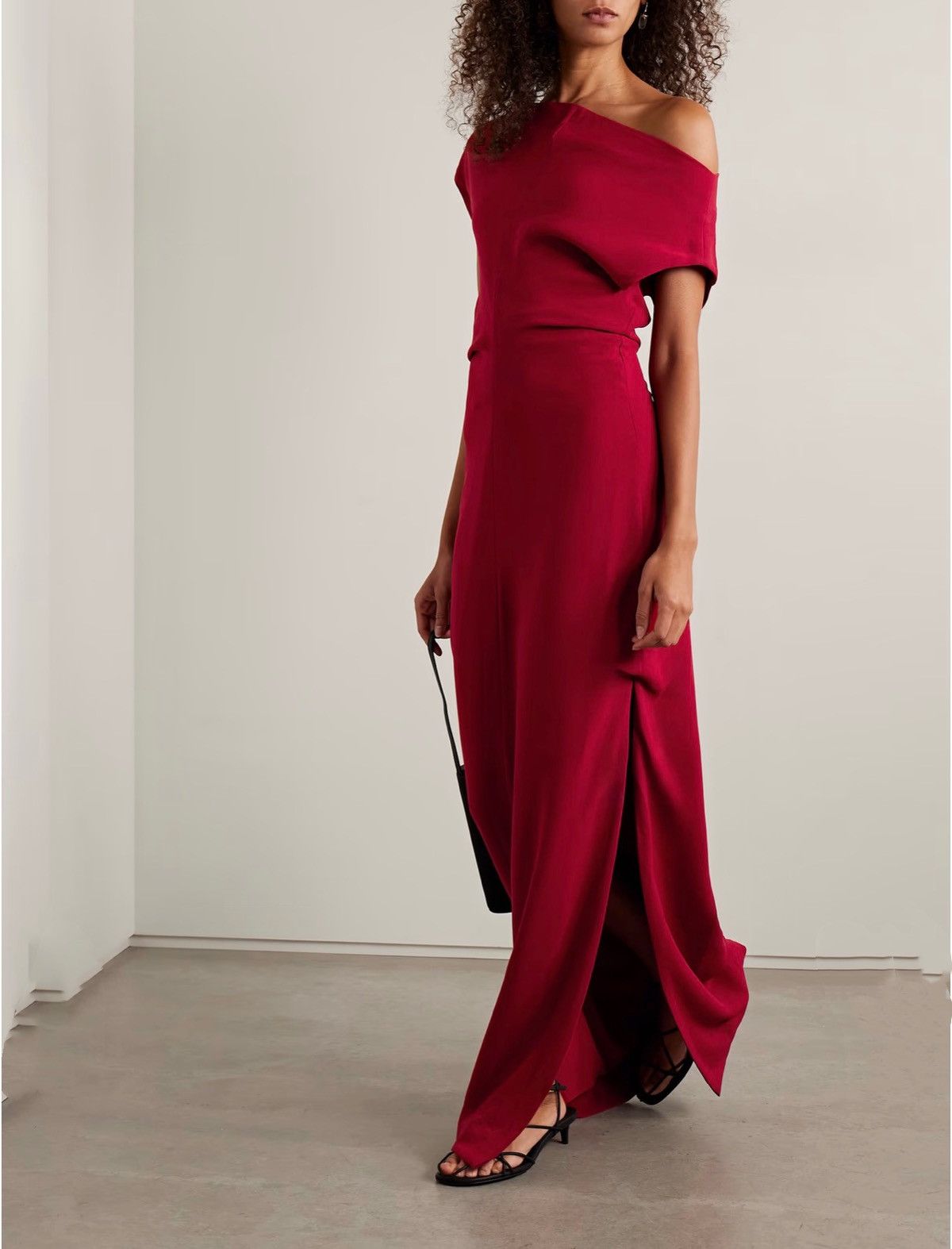 Proenza Schouler Proenza Schouler off-the-shoulder crepe maxi dress size 2 Size XS / US 0-2 / IT 36-38 - 3 Thumbnail