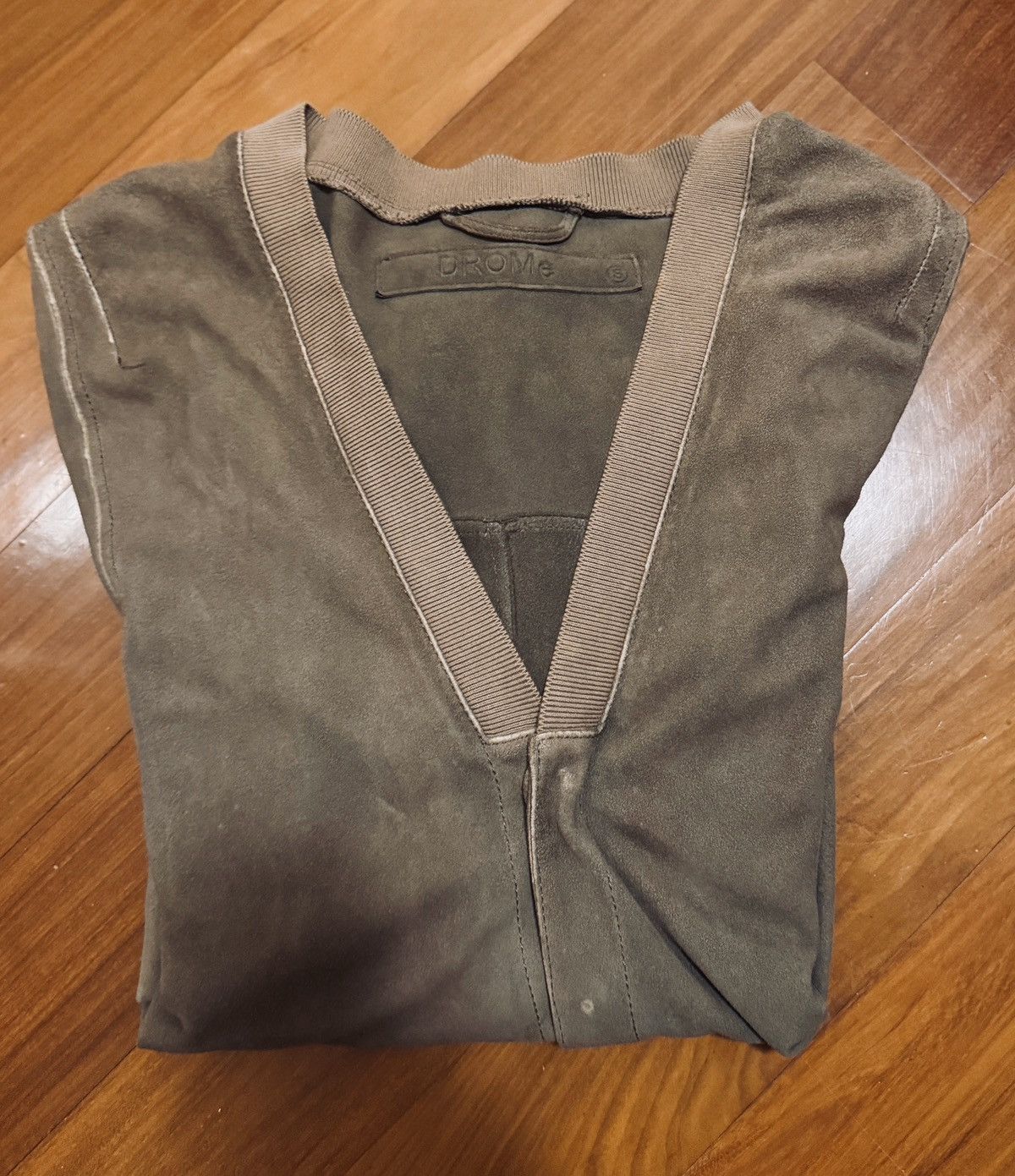 DROME suede cardigan / jacket