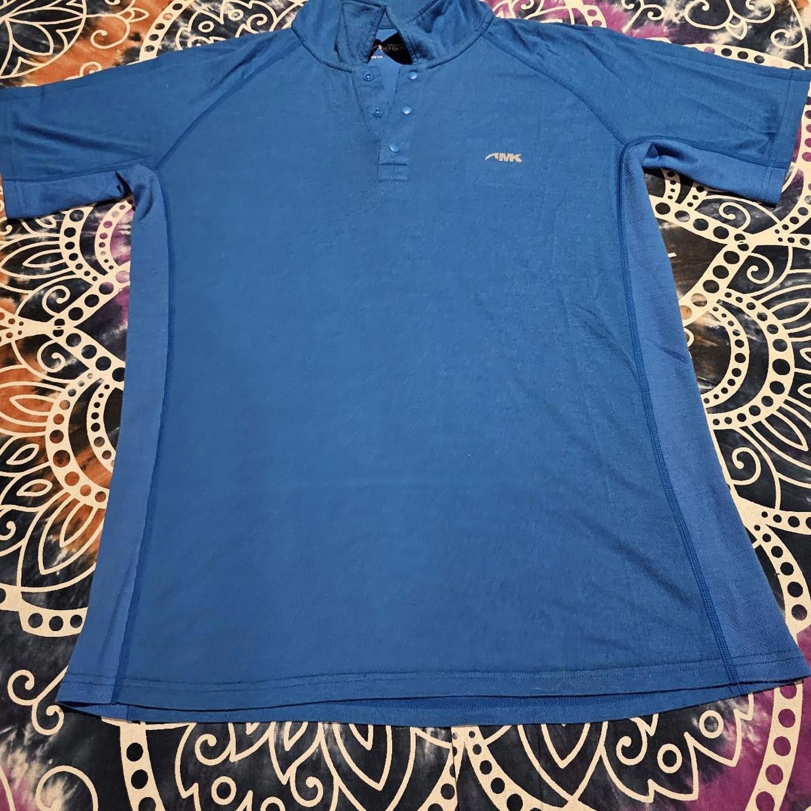 Designer Men's Mountain Khakis Blue Polo-shirt Size US M / EU 48-50 / 2 - 2 Thumbnail