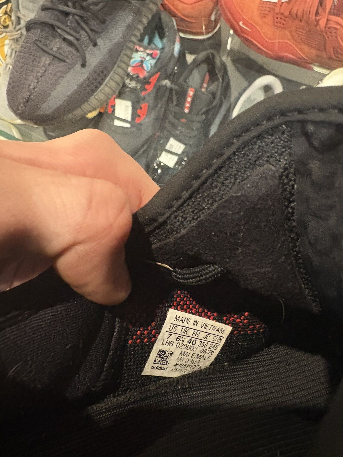Yeezy Yeezy Boost 350 V2 Bred Clean OG Size 7 Size US 7 / EU 40 - 6 Thumbnail