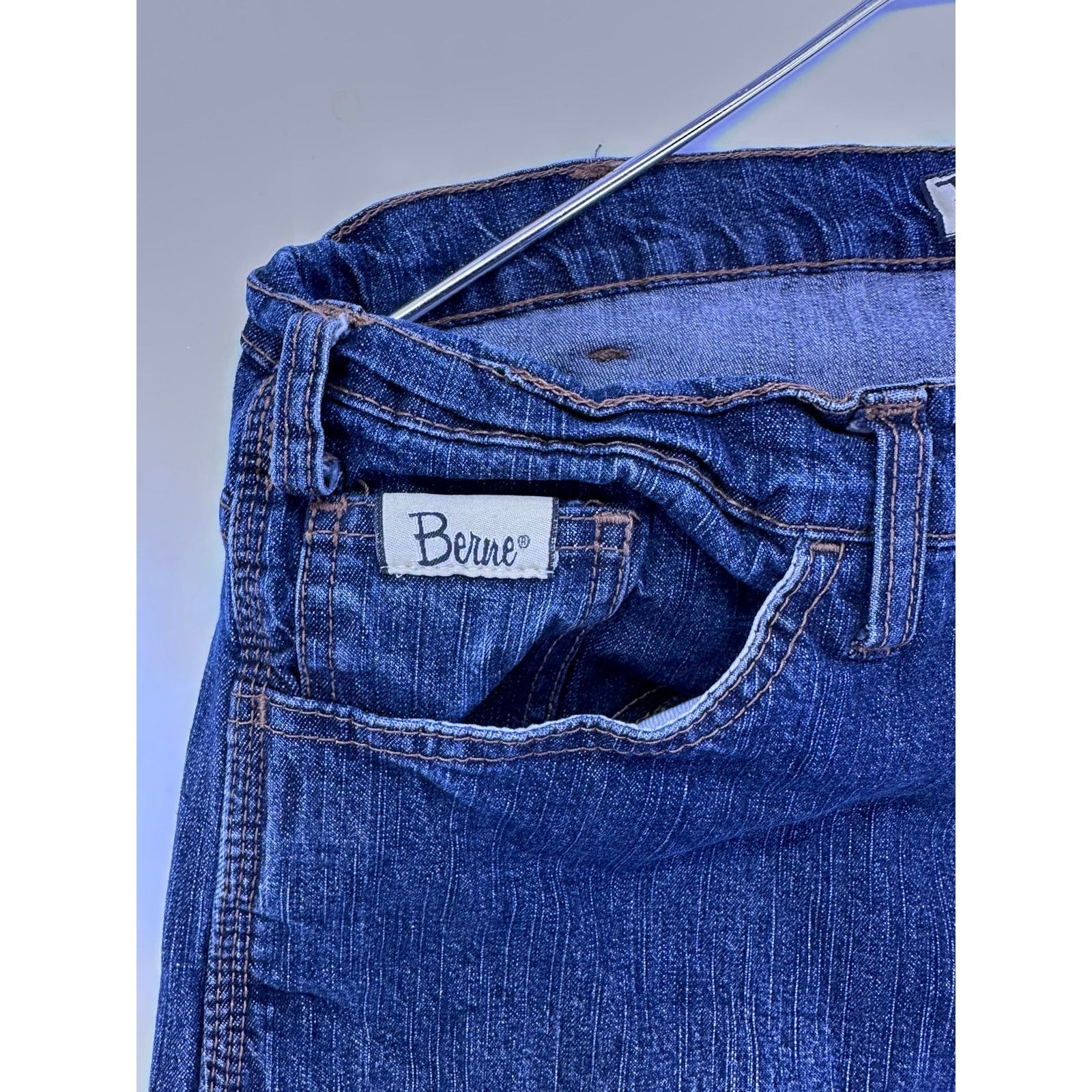 & Other Stories Berne Women’s Blue Carpenter Jeans Size 16 Size 38" / US 16 / IT 52 - 5 Thumbnail