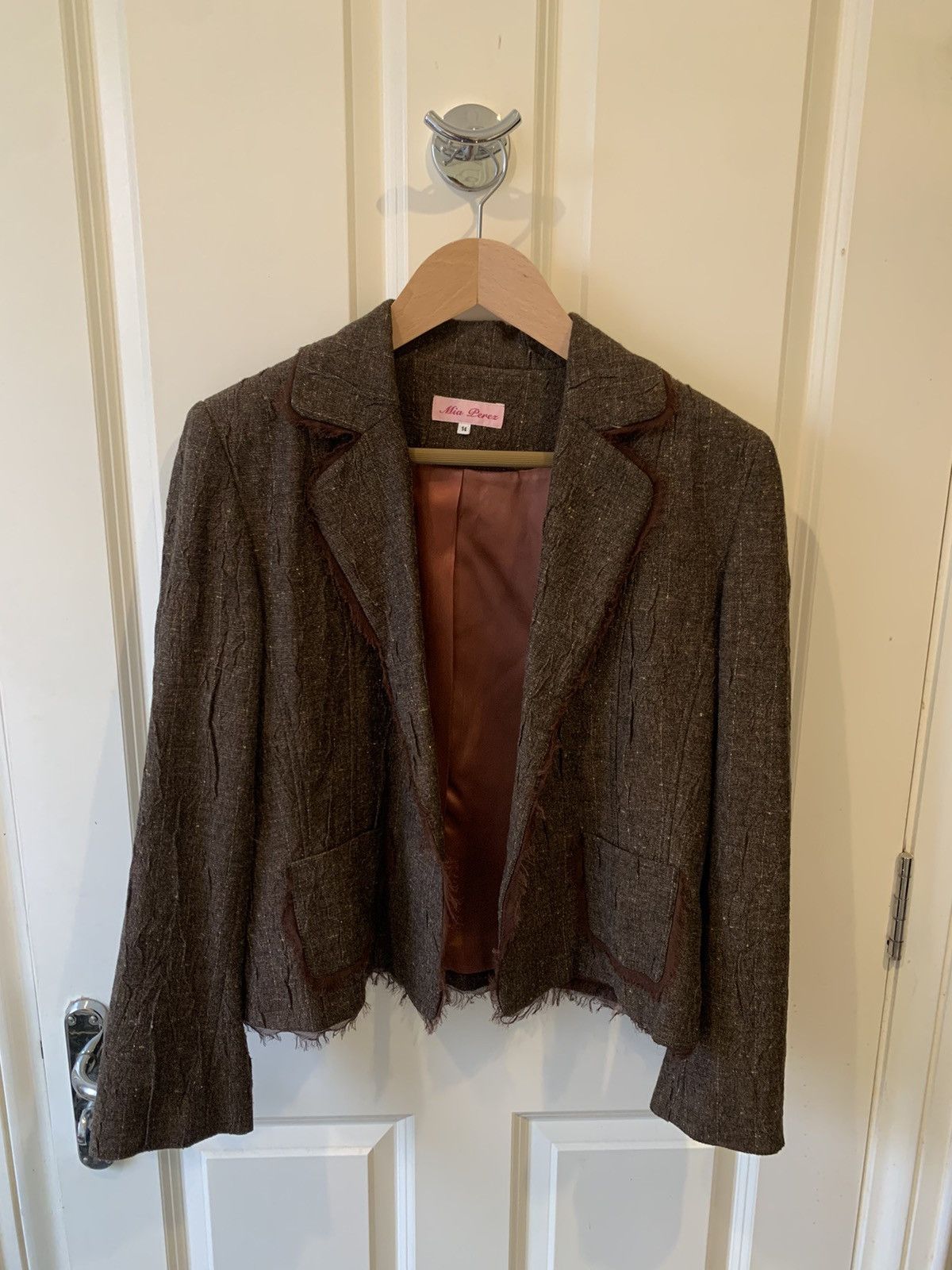 Other Mia Perez Brown Jacket Size L / US 10 / IT 46 - 1 Thumbnail