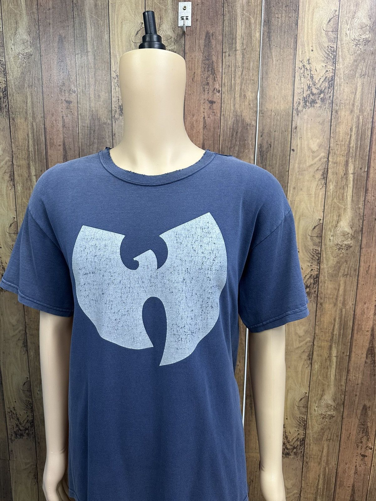 Vintage × Wu-Tang Clan Vintage Wu Tang Distressed Sunfaded Tshirt A564 Size US L / EU 52-54 / 3 - 2 Thumbnail