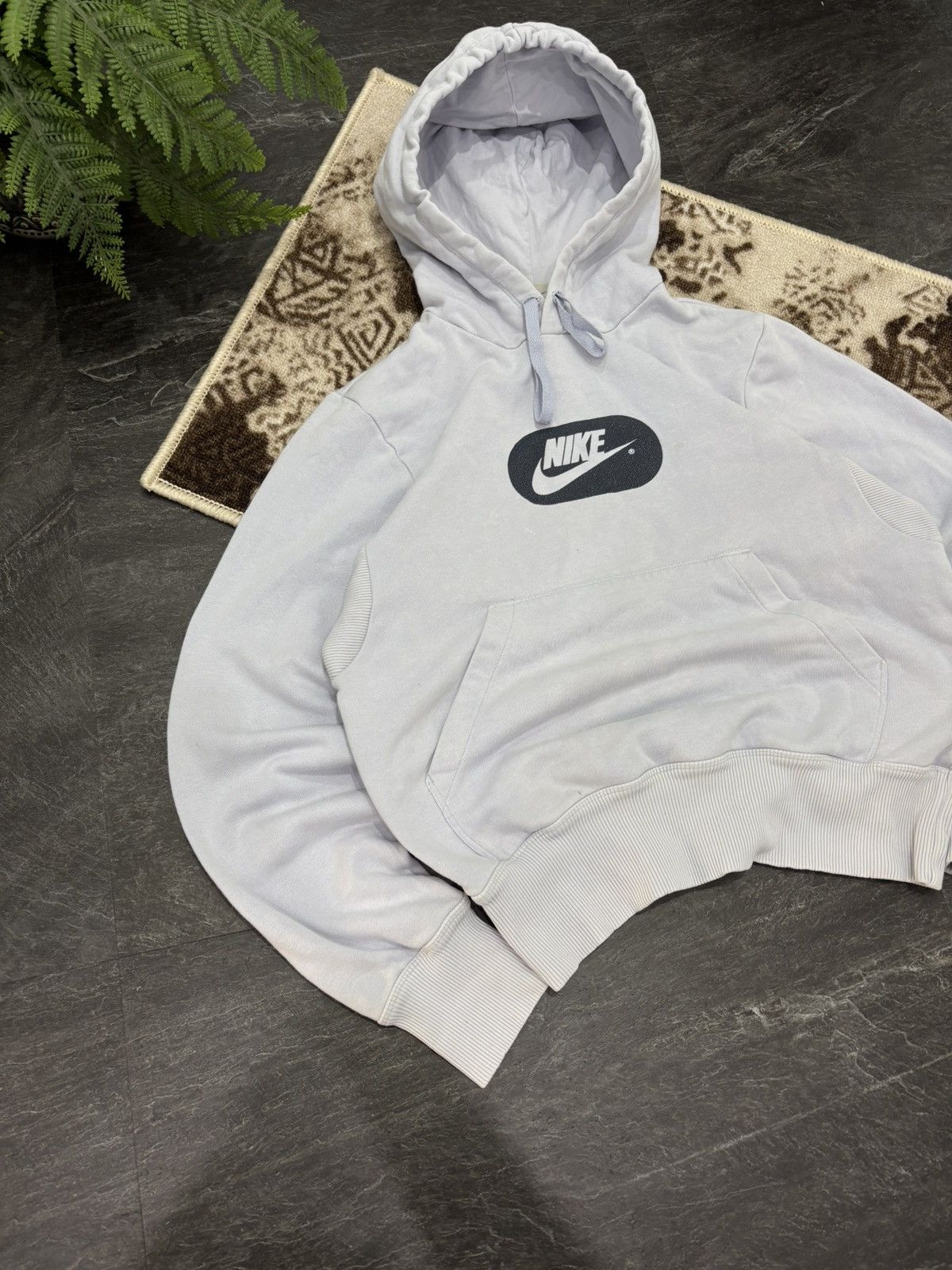 Nike 90s Vintage Nike Big Logo Retro Oversized Hoodie Rare Size US S / EU 44-46 / 1 - 2 Thumbnail