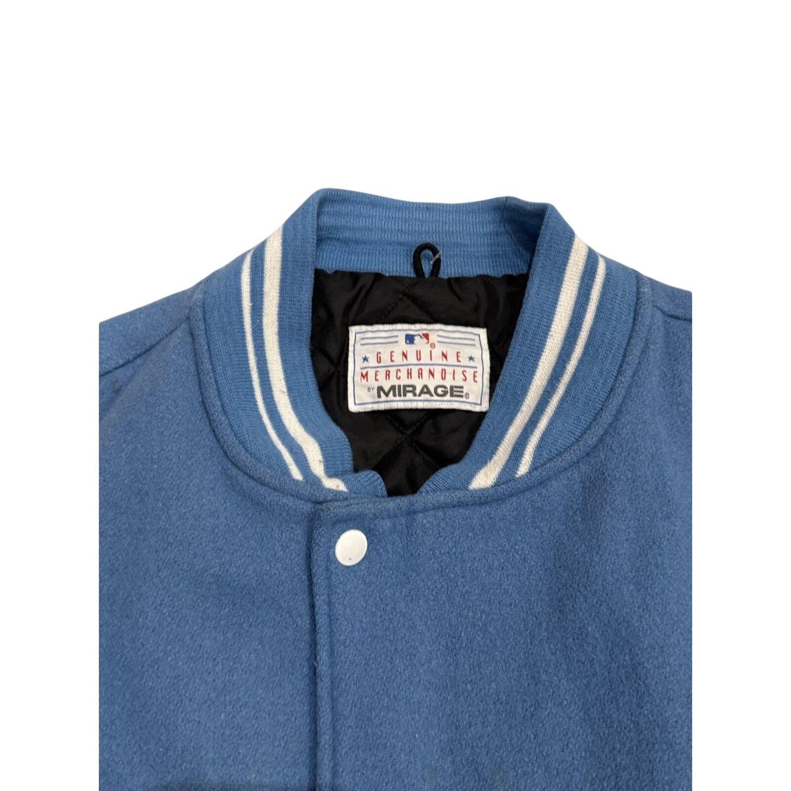 Mirage Mens Genuine Merchandise Yankees Button Jacket Baby Blue Size US XL / EU 56 / 4 - 2 Thumbnail