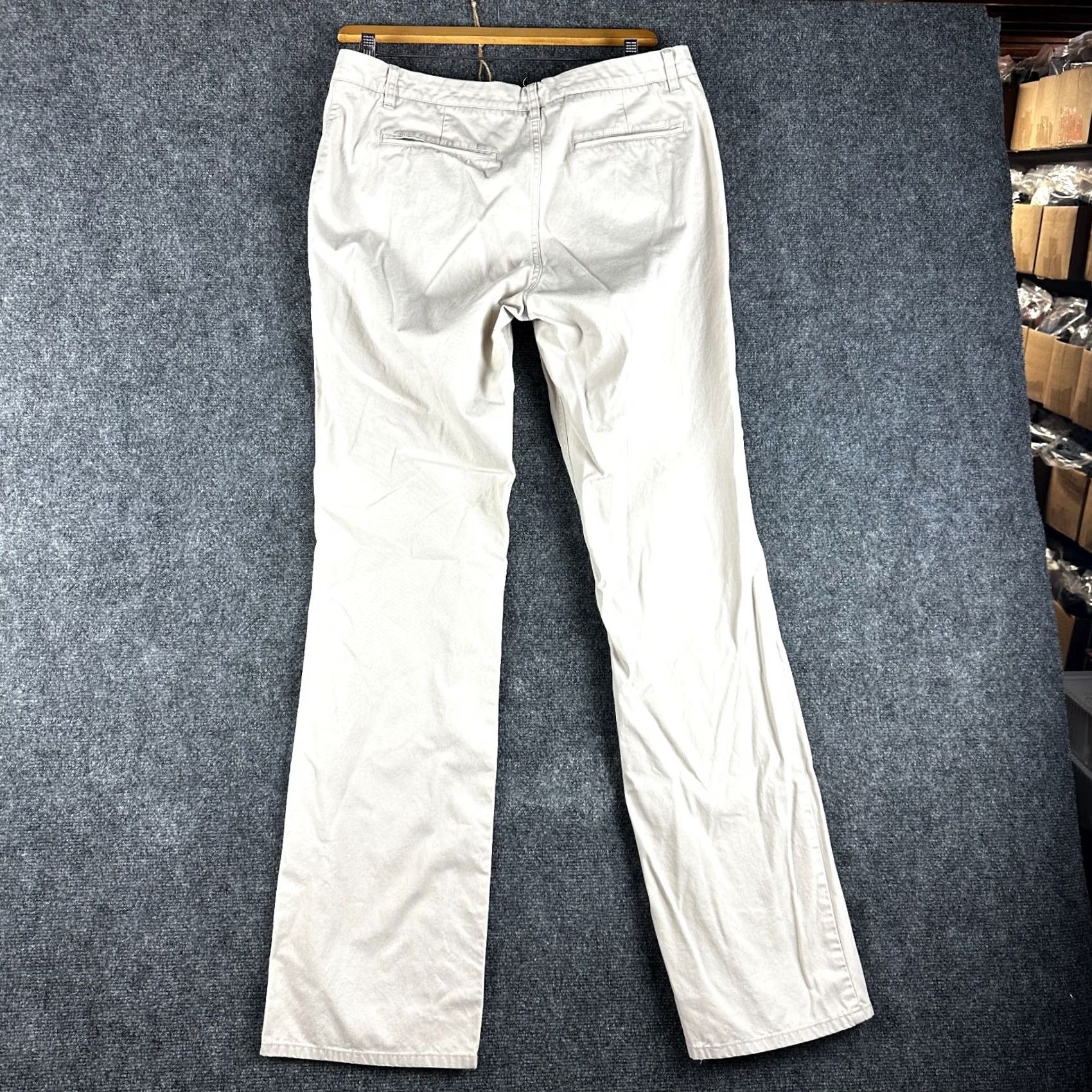 Bonobos Bonobos Pants Mens Beige Cotton Chino Boot Fit Washed Size 35 Size US 35 - 6 Thumbnail