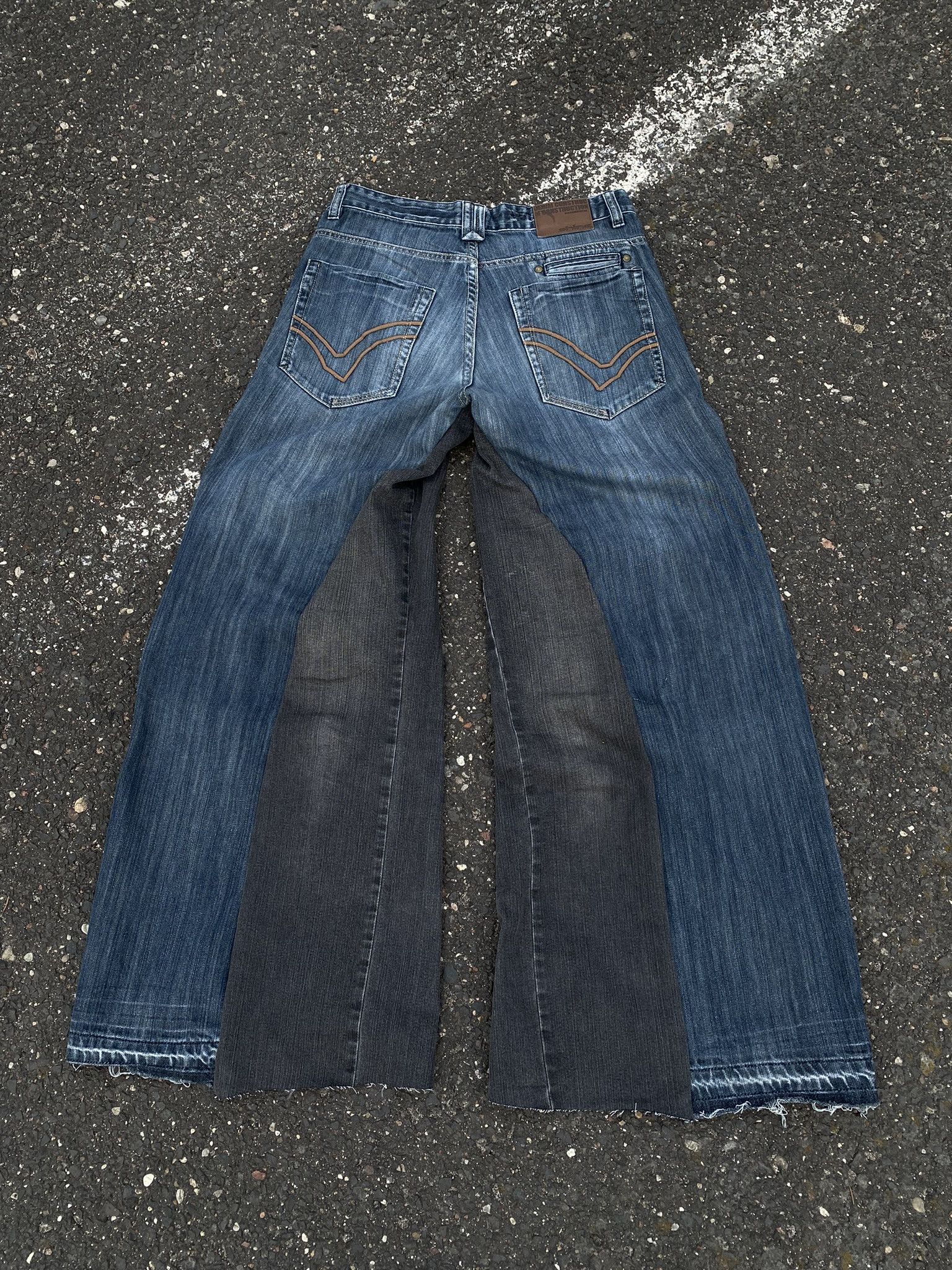 Kapital × Number (N)ine × Vintage Vintage repaired kapital apex twin inspired flared patchwork Size US 34 / EU 50 - 7 Thumbnail
