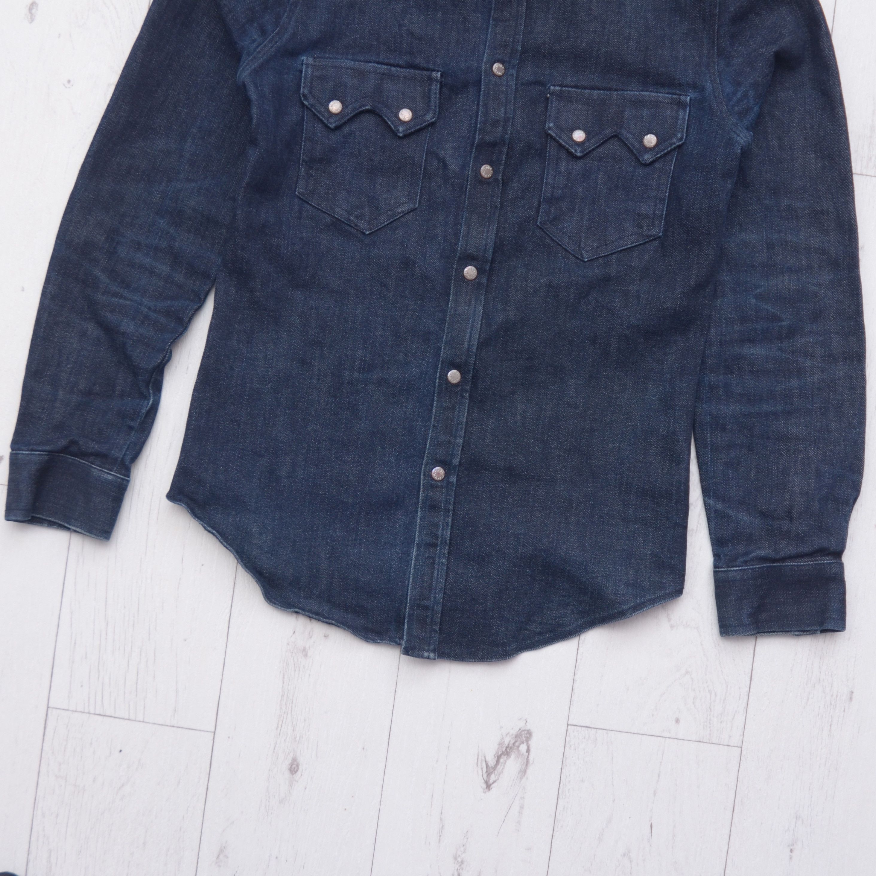 Nudie Jeans Nudie Jeans Overshirt Jeans Shirts SLIM Size XS-S Y2K Unisex Size US XS / EU 42 / 0 - 3 Thumbnail