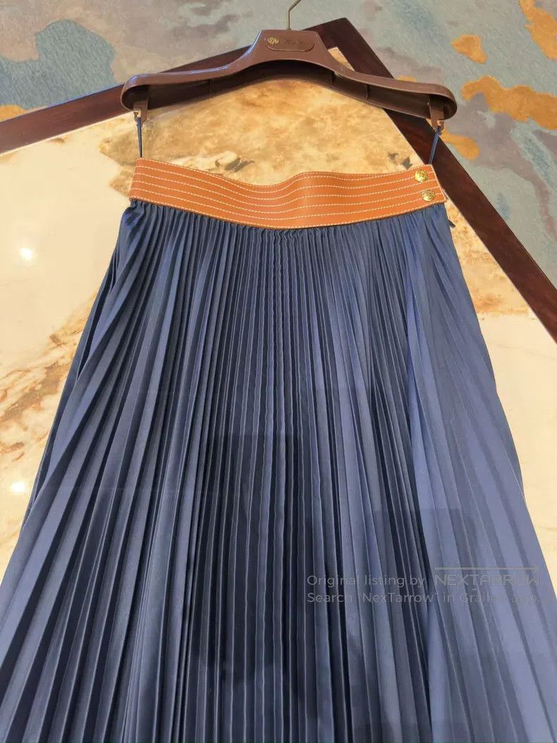 Loewe Loewe Irregular pleated skirt Size 24" / US 00 / IT 34 - 5 Thumbnail