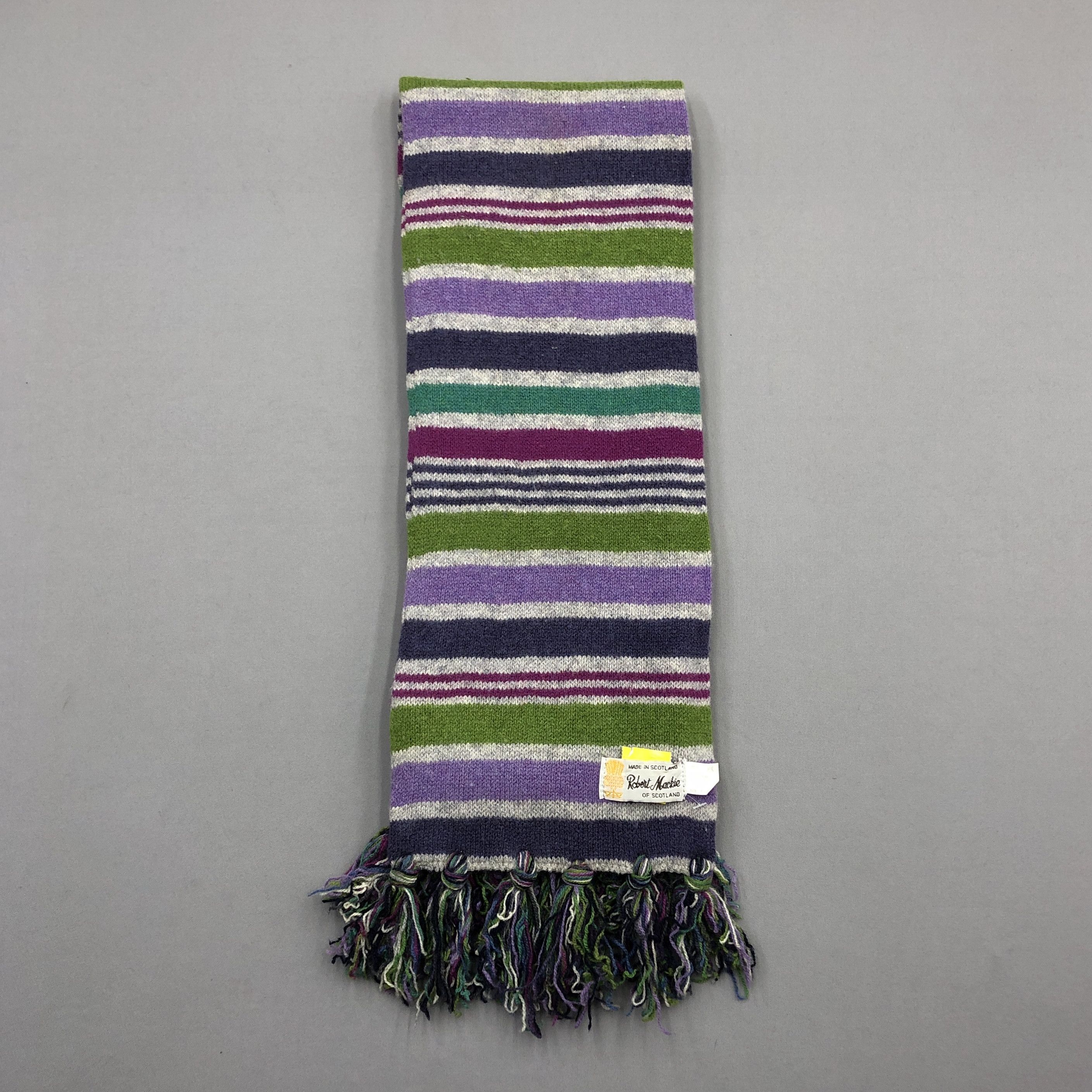 Other Vintage 90s Robert Mackie Scarf Muffler Wool Scarves Size ONE SIZE - 3 Thumbnail