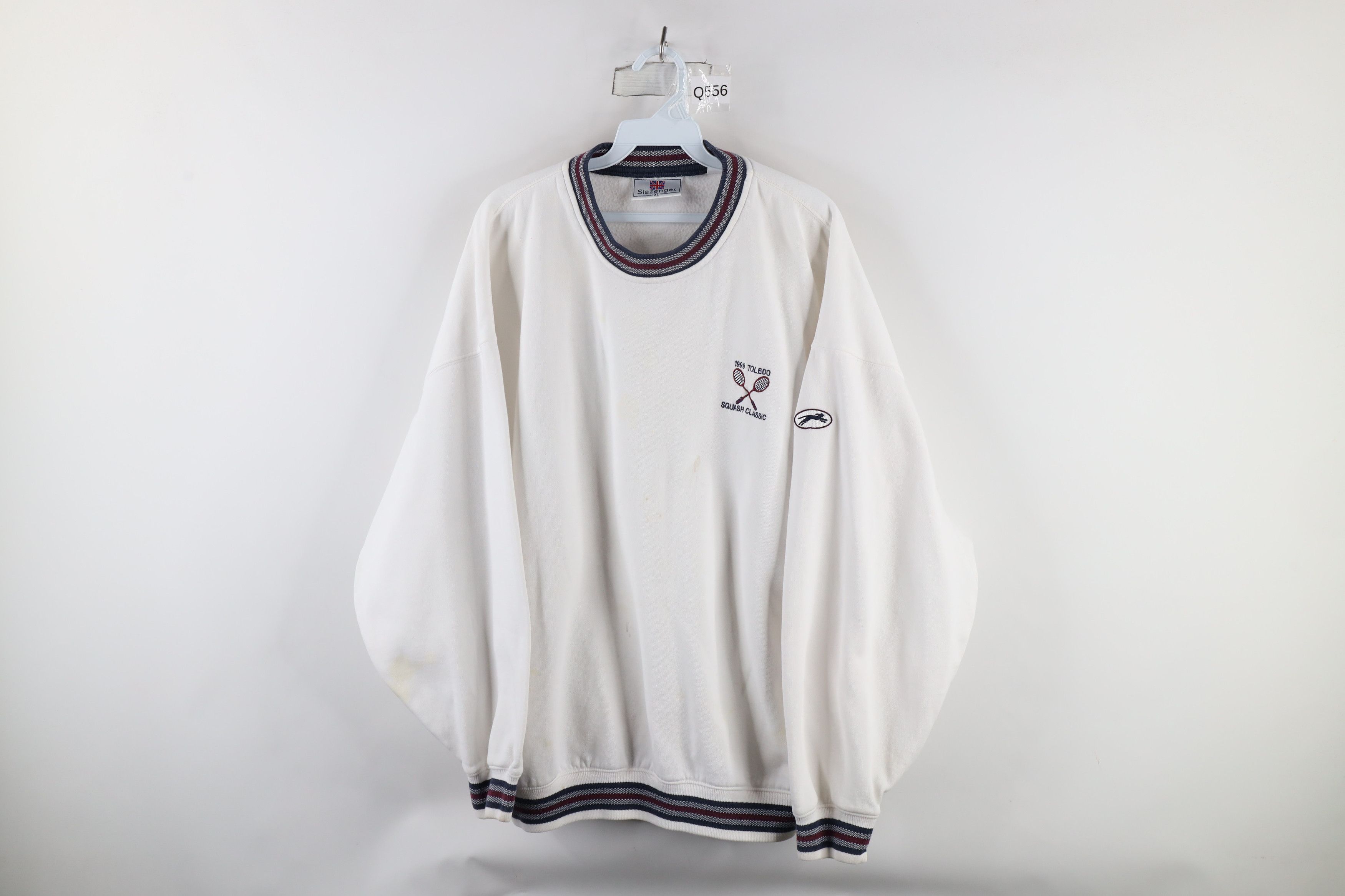 Vintage Vintage 90s Spell Out 1998 Toledo Squash Classic Sweatshirt Size US XL / EU 56 / 4 - 1 Thumbnail