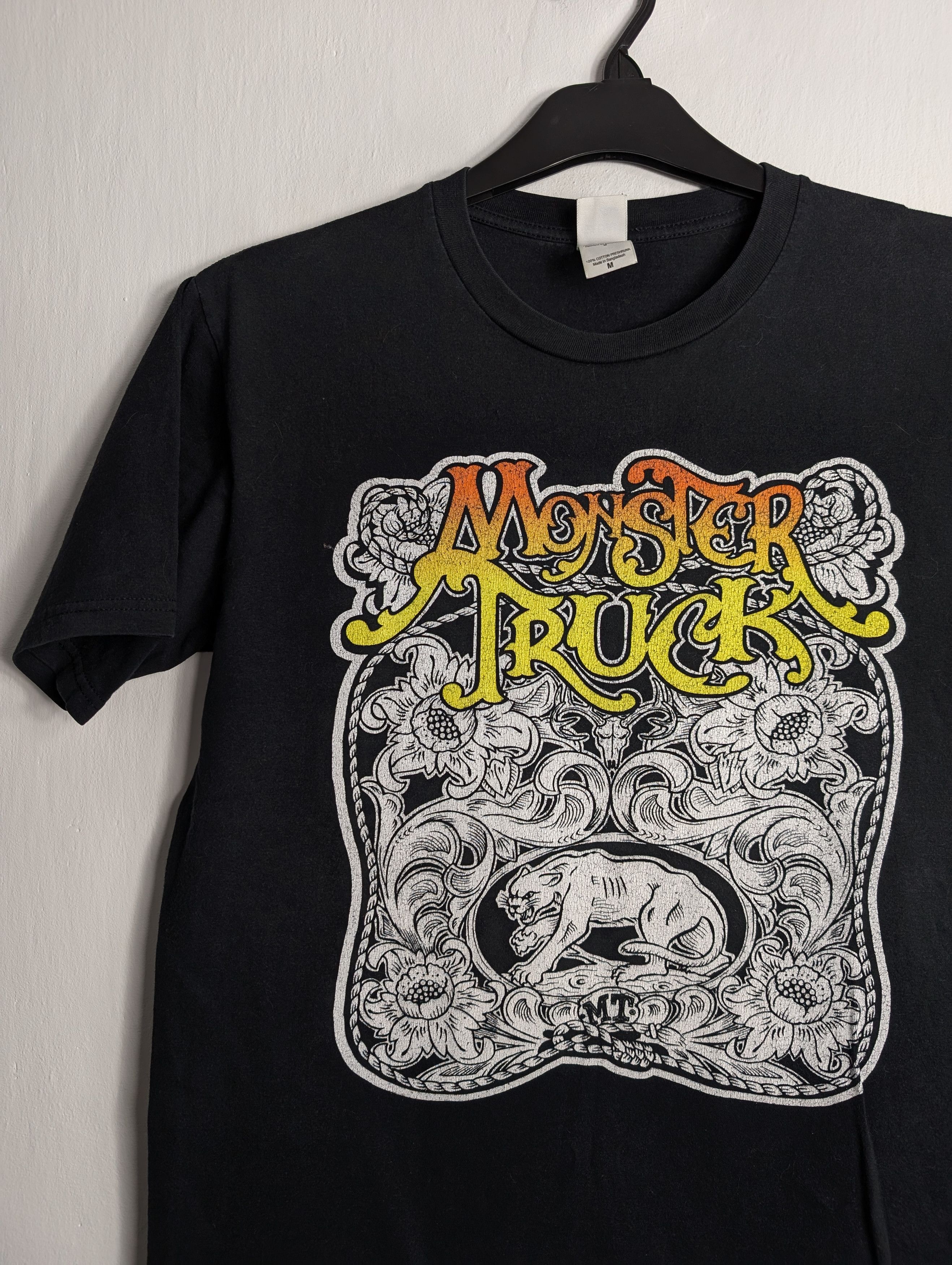 Band Tees × Vintage Monster Truck Rock Band T-Shirt Vintage Graphic Tee Size US M / EU 48-50 / 2 - 2 Thumbnail