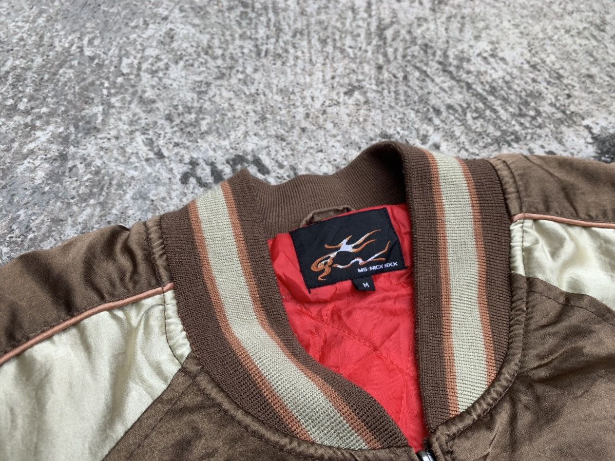 Japanese Brand × Vintage sukajan tag by shoot one art map japanese dragon Size US L / EU 52-54 / 3 - 5 Thumbnail