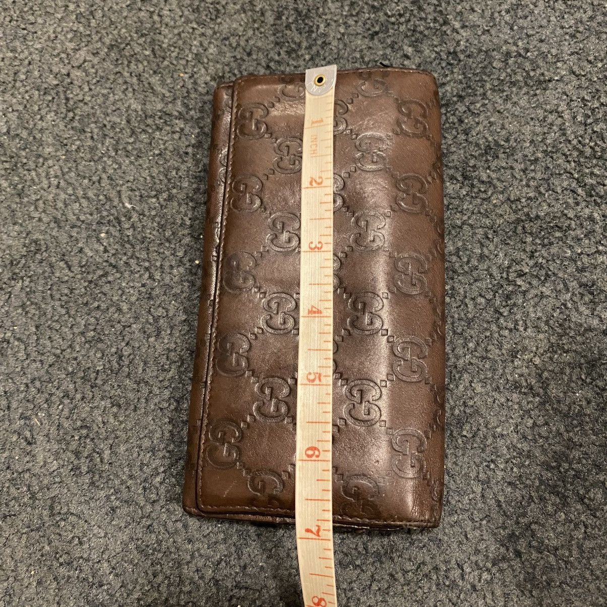 Gucci VINTAGE Y2K GUCCI GG PATTERN LEATHER LONG WALLET Size ONE SIZE - 15 Thumbnail