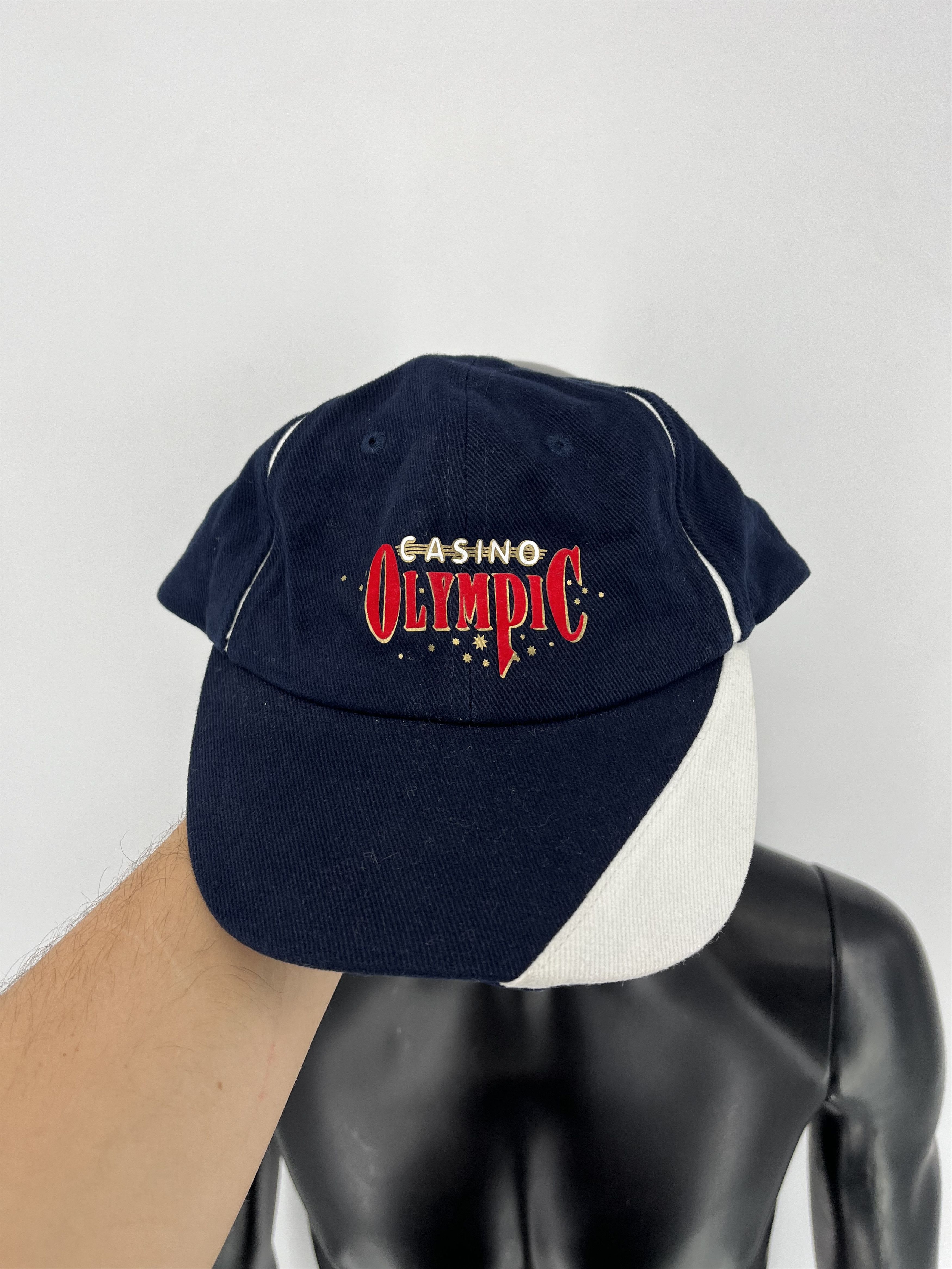 Vintage Vintage 90s Casino Olympic Cap Hat Streetwear Humor Size ONE SIZE - 5 Thumbnail