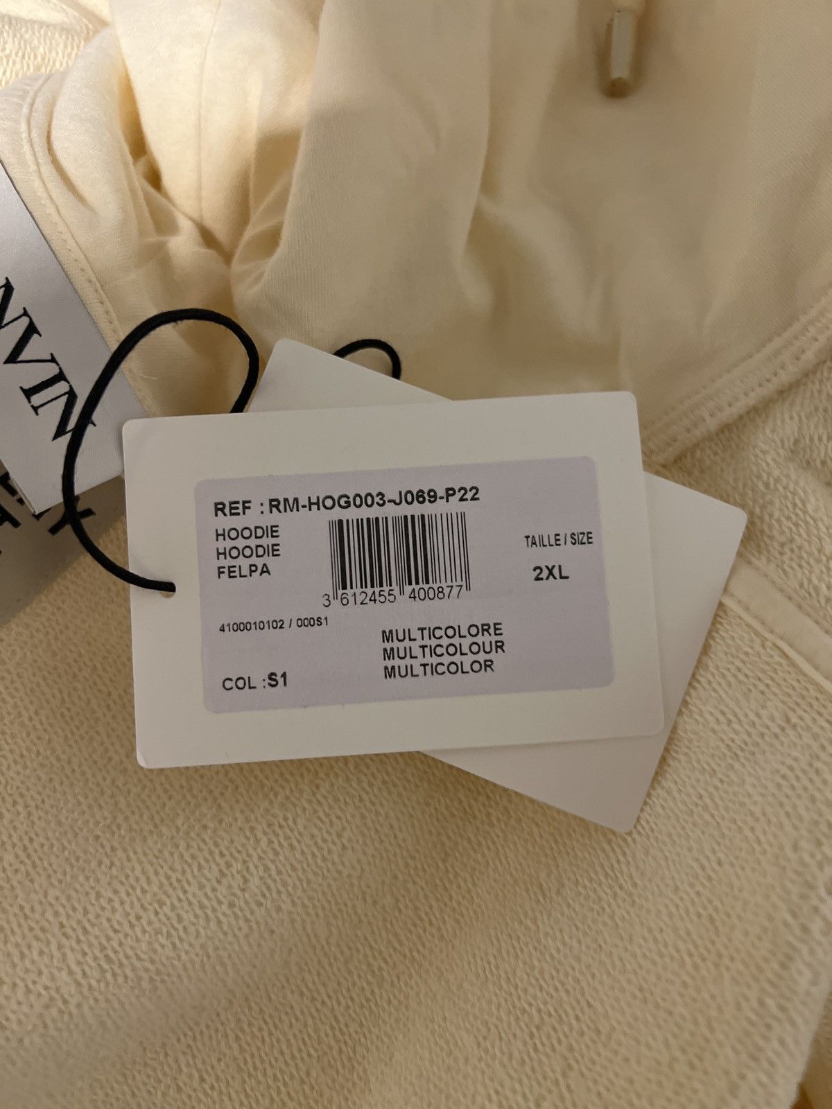 Gallery Dept. × Lanvin Gallery dept x lanvin French logo hoodie XXL Size US XXL / EU 58 / 5 - 8 Thumbnail