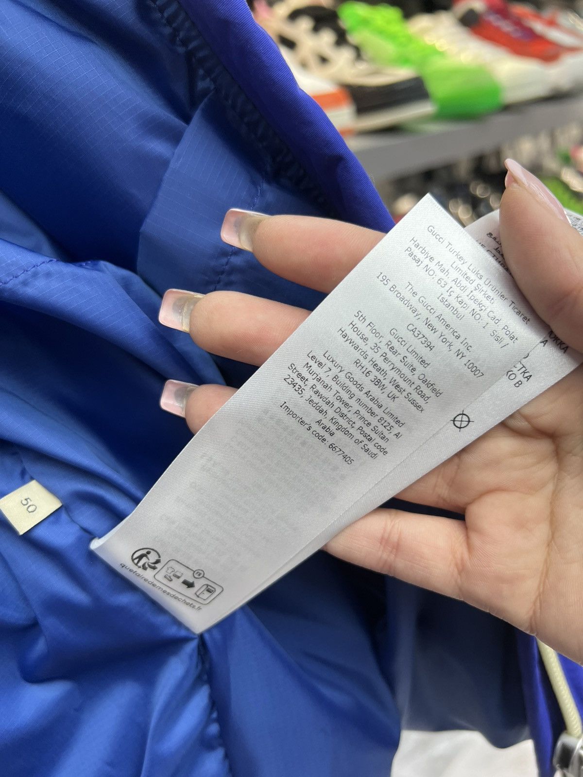 Gucci Gucci x Adidas Blue Puffer Jacket Size US M / EU 48-50 / 2 - 18 Thumbnail