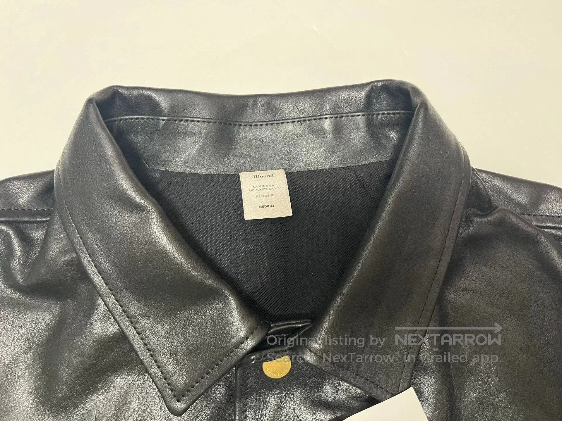 JJJJound JJJJound Leather Jacket Limited Edition. Size US M / EU 48-50 / 2 - 4 Thumbnail