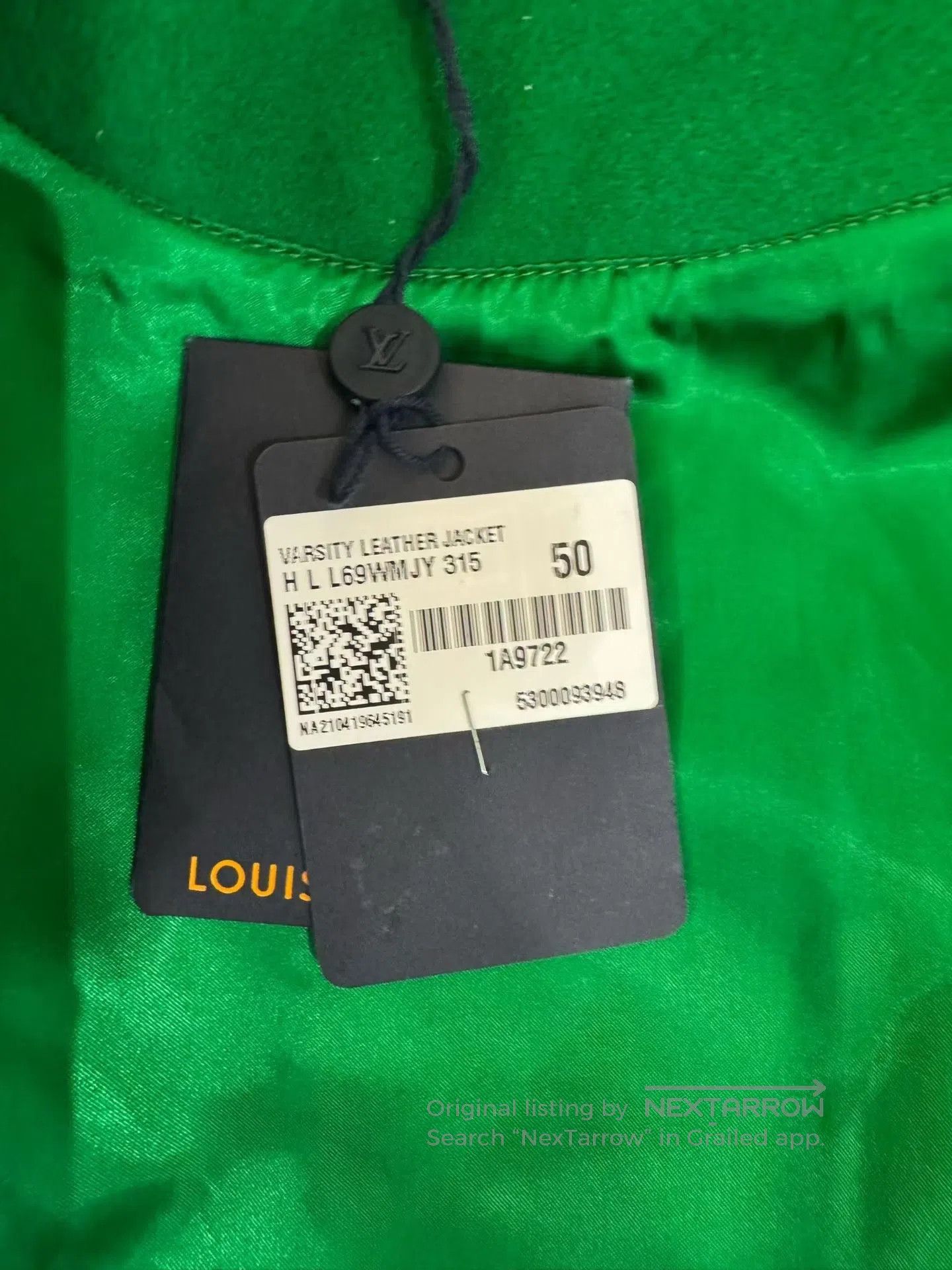 Louis Vuitton Louis Vuitton The Wizard of Oz Leather Sleeve Varsity Jack Size US M / EU 48-50 / 2 - 8 Thumbnail