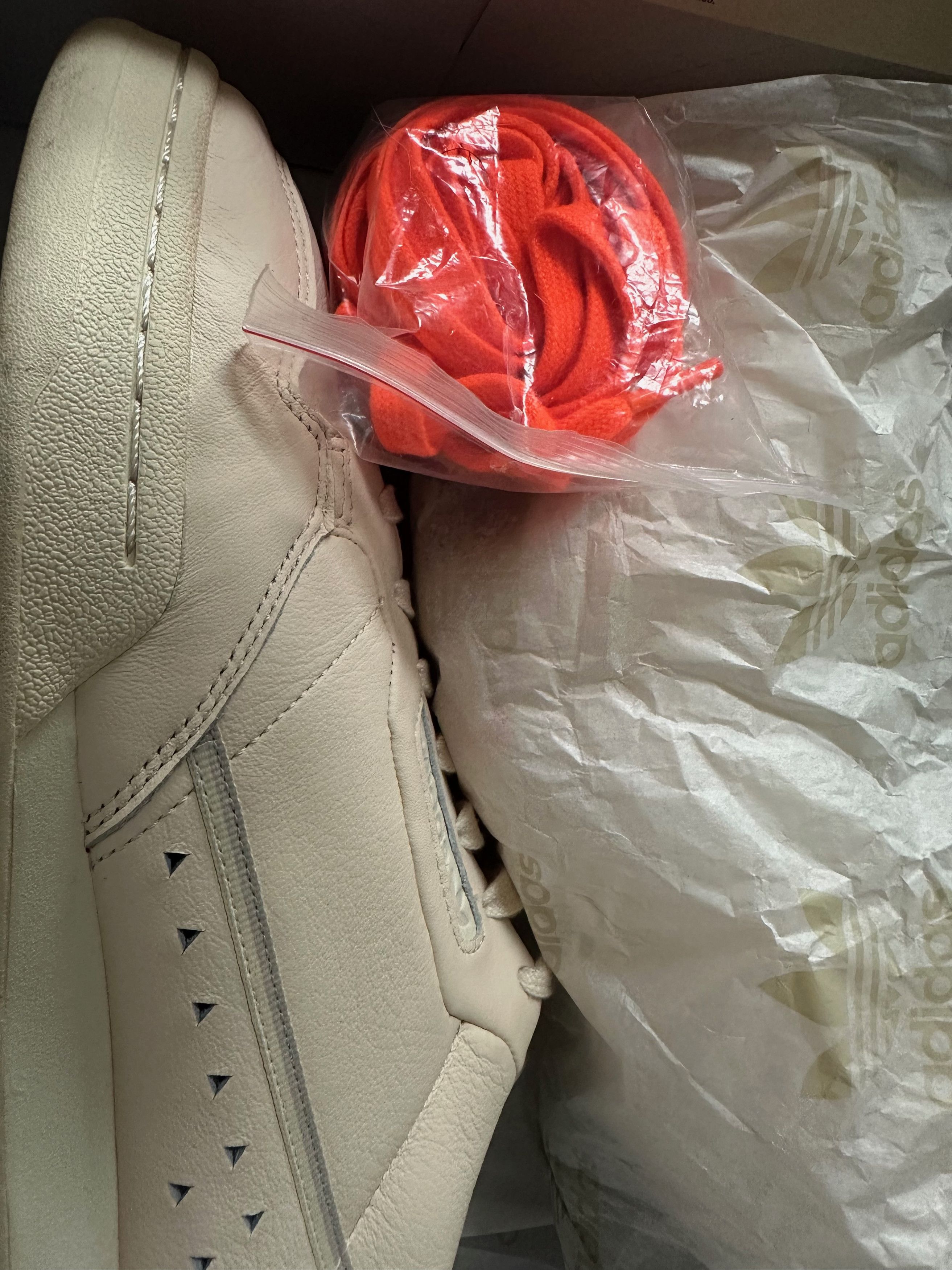 Adidas × Pharrell Adidas Continental 80 Human Race (FX8002) - Ecru - Sz 14 Size US 14 / EU 47 - 12 Thumbnail