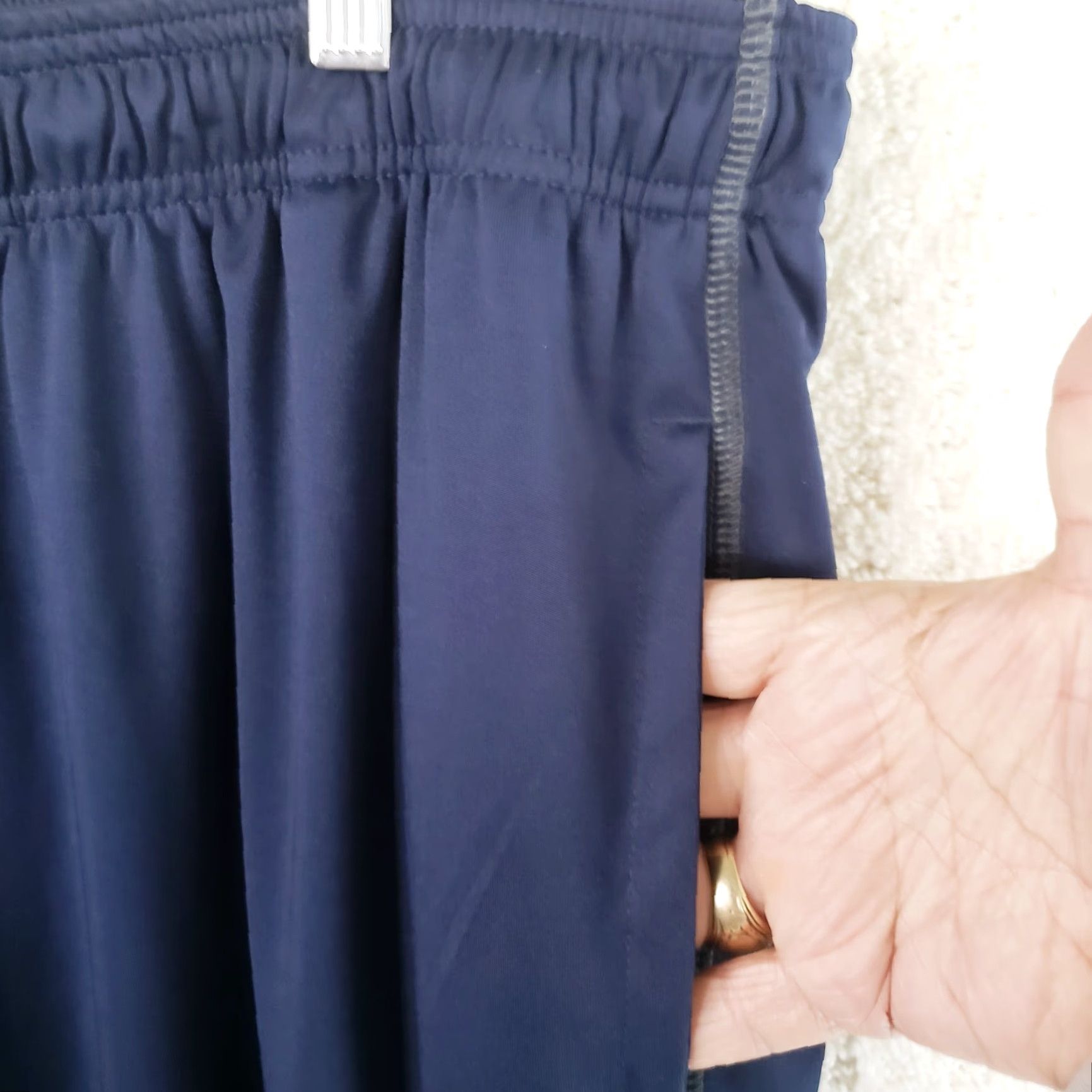 Vintage SB Tech Big & Tall Cool Play Athletic Shorts Men 3XL Navy Blue Elastic Waist New Size US 39 - 5 Thumbnail