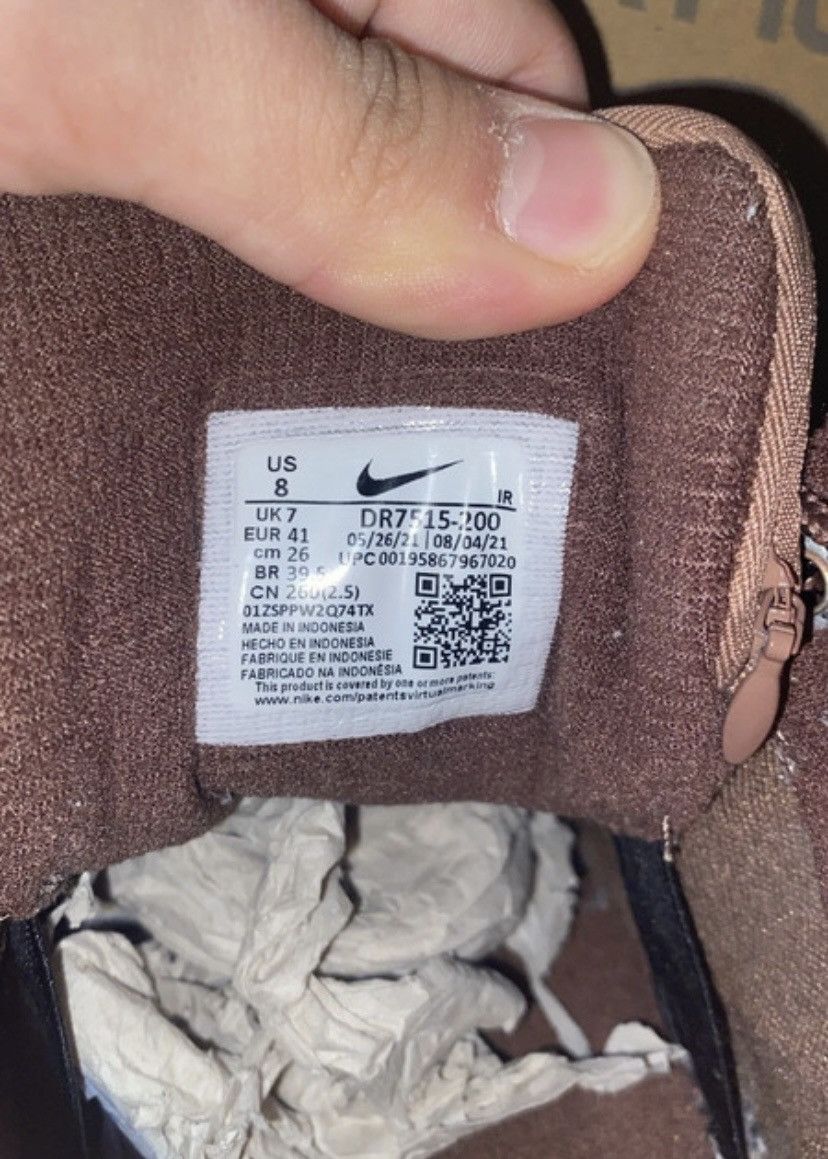 Nike × Travis Scott Air Trainer 1 Travis Scott “Chocolate” Size US 8 / EU 41 - 7 Thumbnail