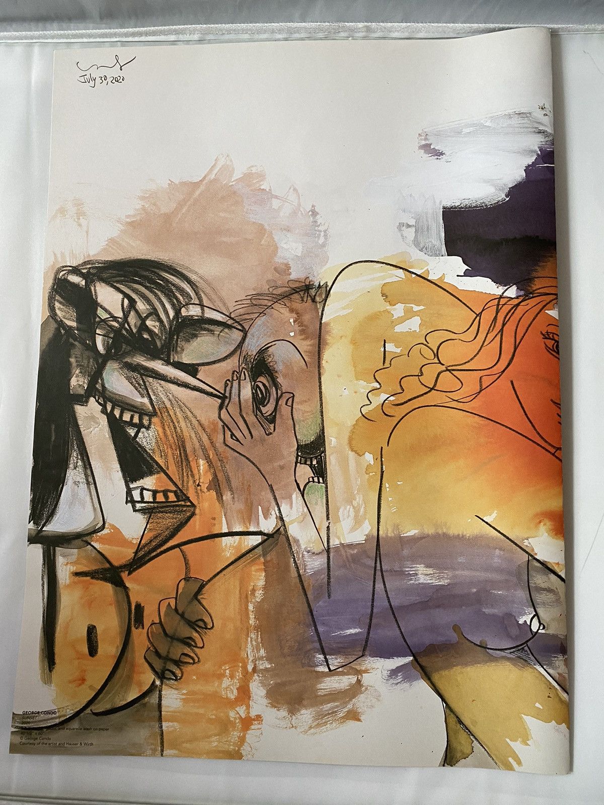 Designer × Sneeze Magazine Sneeze magazine number 47 George condo Size ONE SIZE - 2 Thumbnail