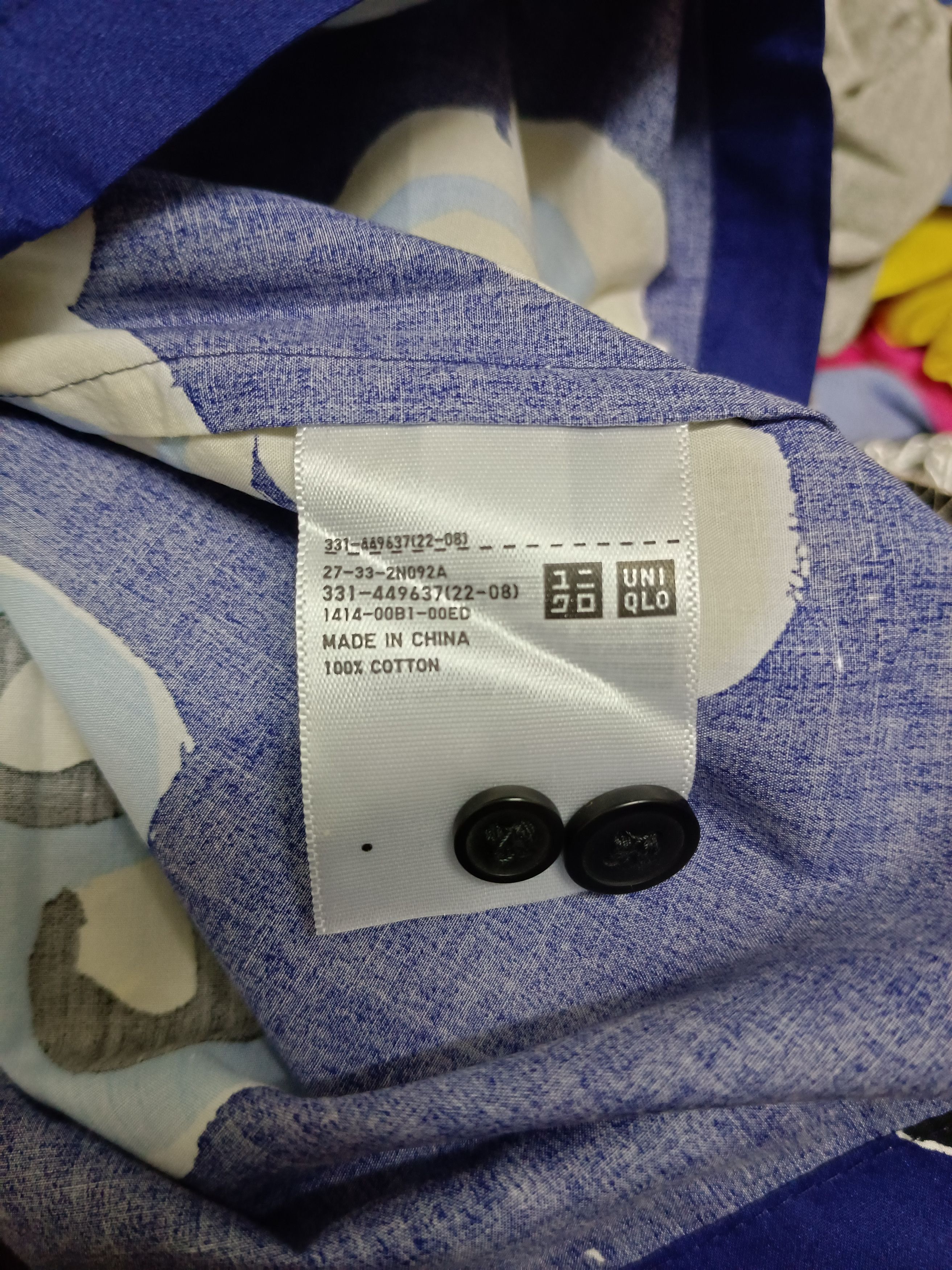 Hypebeast Marni X Uniqlo Open Collar Shirt Size US L / EU 52-54 / 3 - 6 Thumbnail