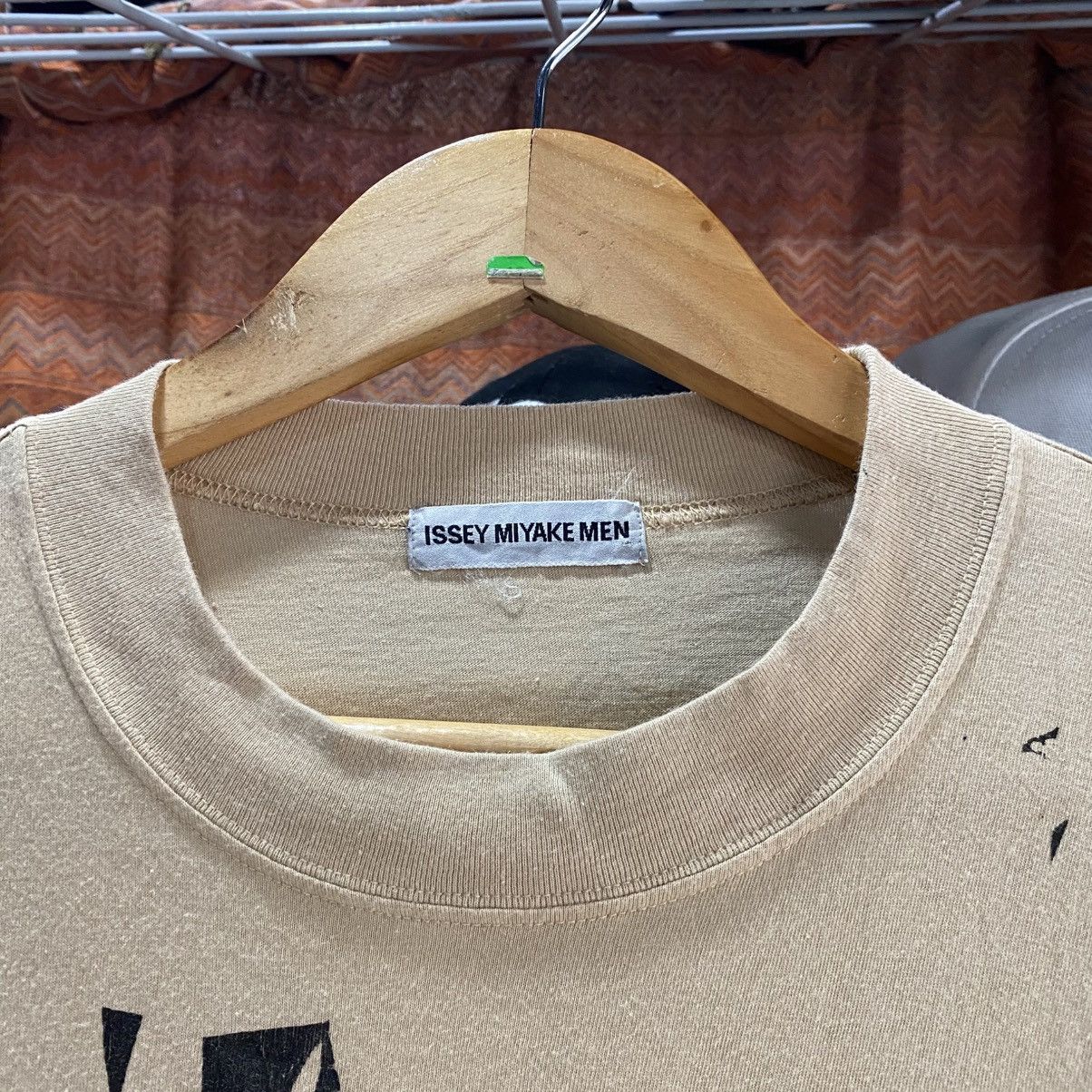 Issey Miyake Issey Miyake Men Archive Abstract Brushstroke Graphic Tee Size US M / EU 48-50 / 2 - 7 Thumbnail