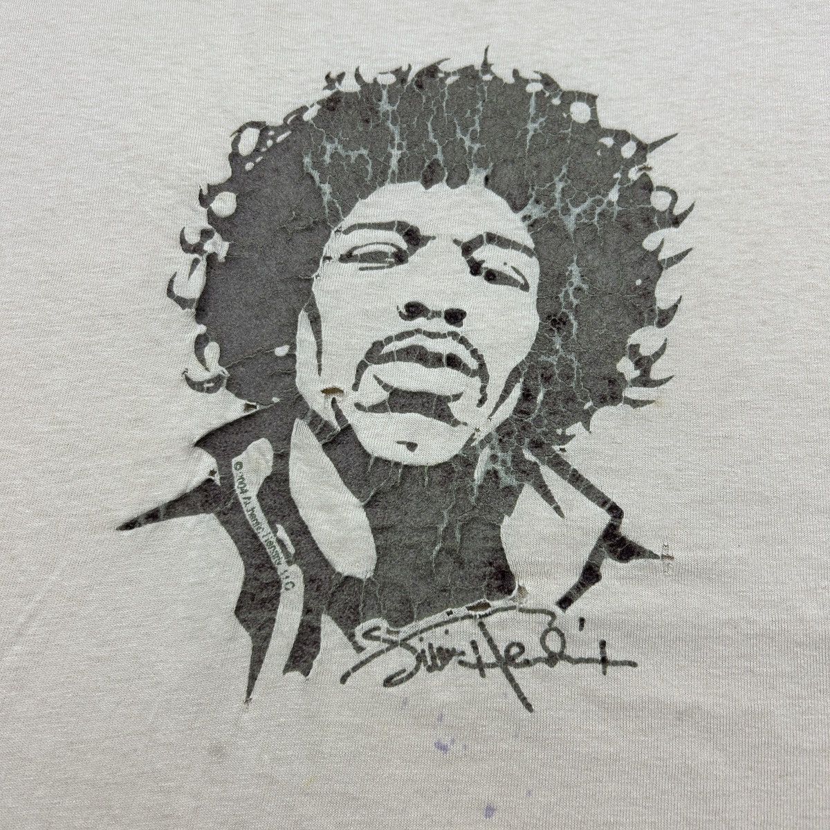 Vintage 2004 Jimi Hendrix Solo Tee Size US XL / EU 56 / 4 - 3 Thumbnail