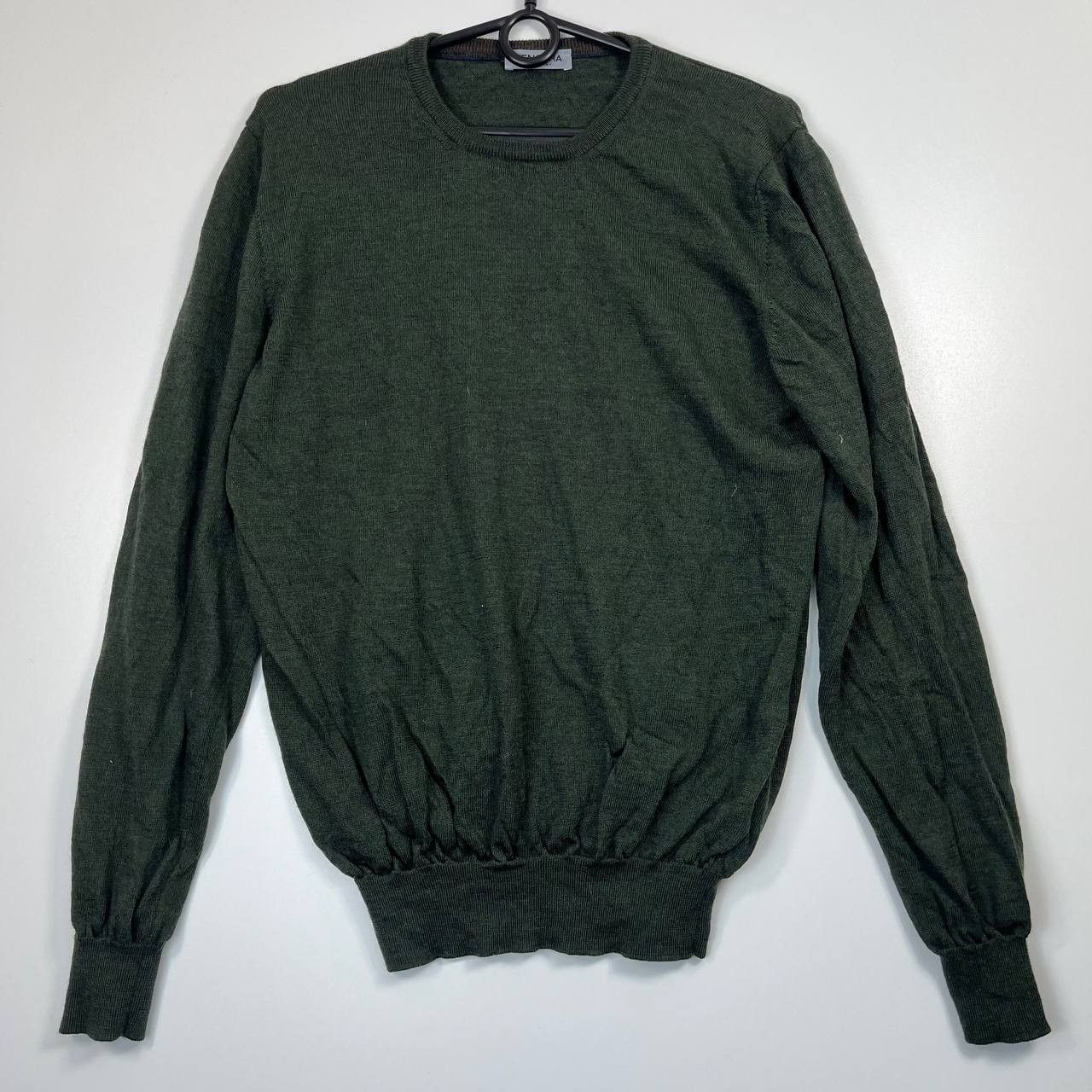 Other Vengera Mens Sweater Green Crew Neck Knit Size 50 Size US L / EU 52-54 / 3 - 1 Thumbnail
